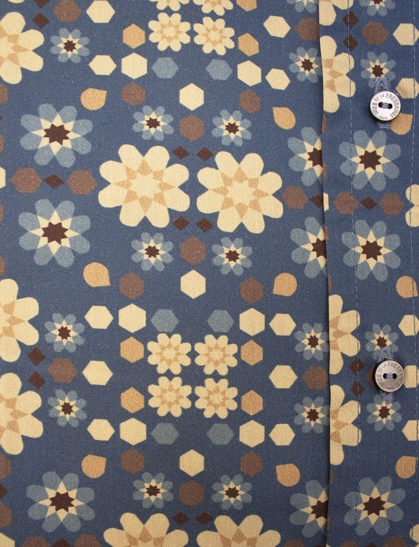 Camisa azul Maureen Boulbon
