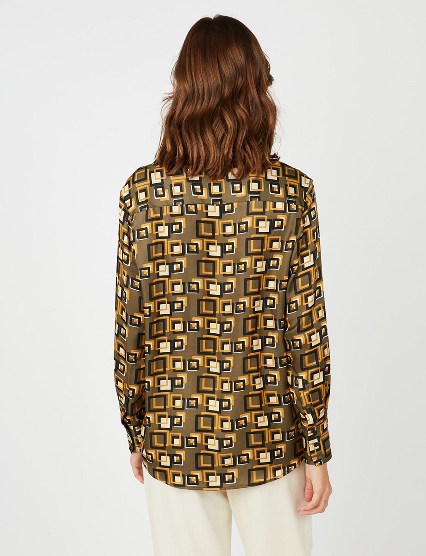 Camisa caqui Maureen