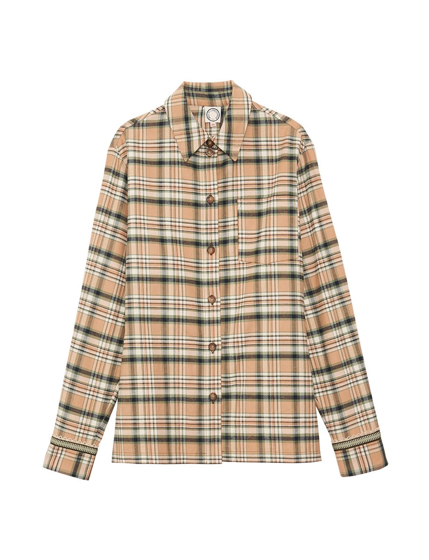 Camisa de cuadros Cassia