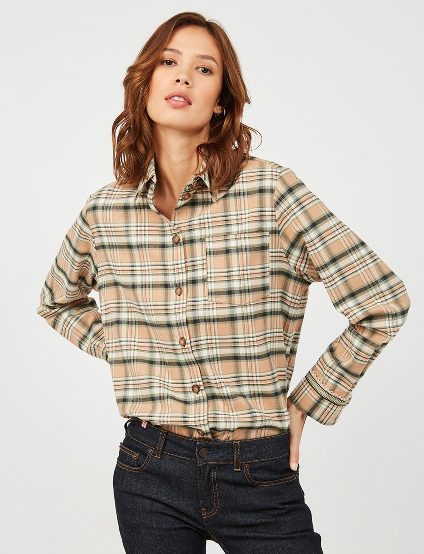 Camisa de cuadros Cassia