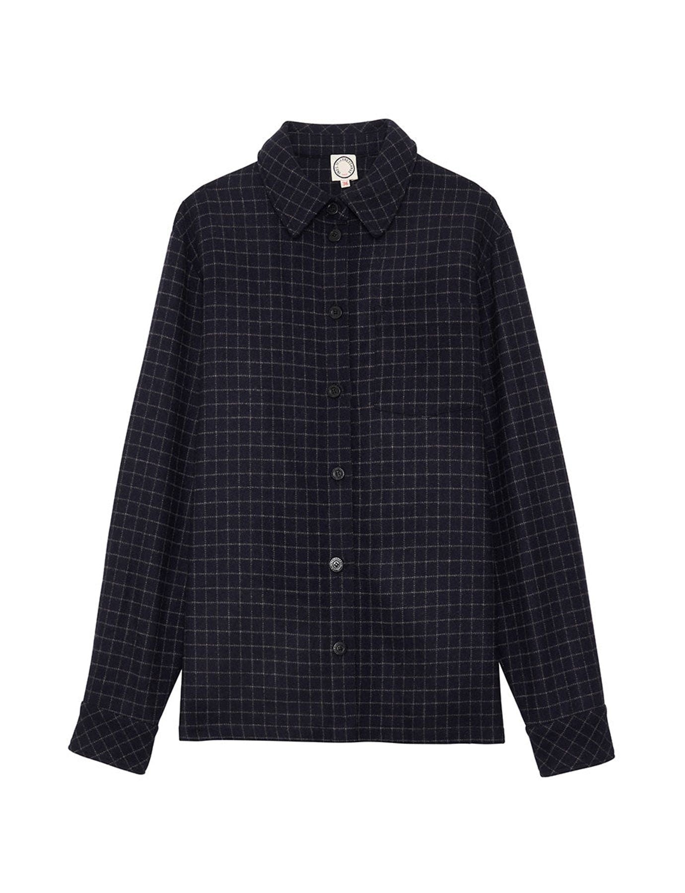 Sobrecamisa azul Cassia
