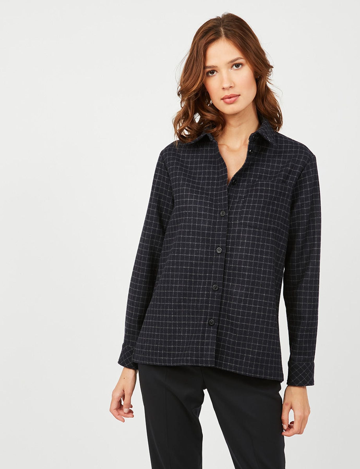 Sobrecamisa azul Cassia