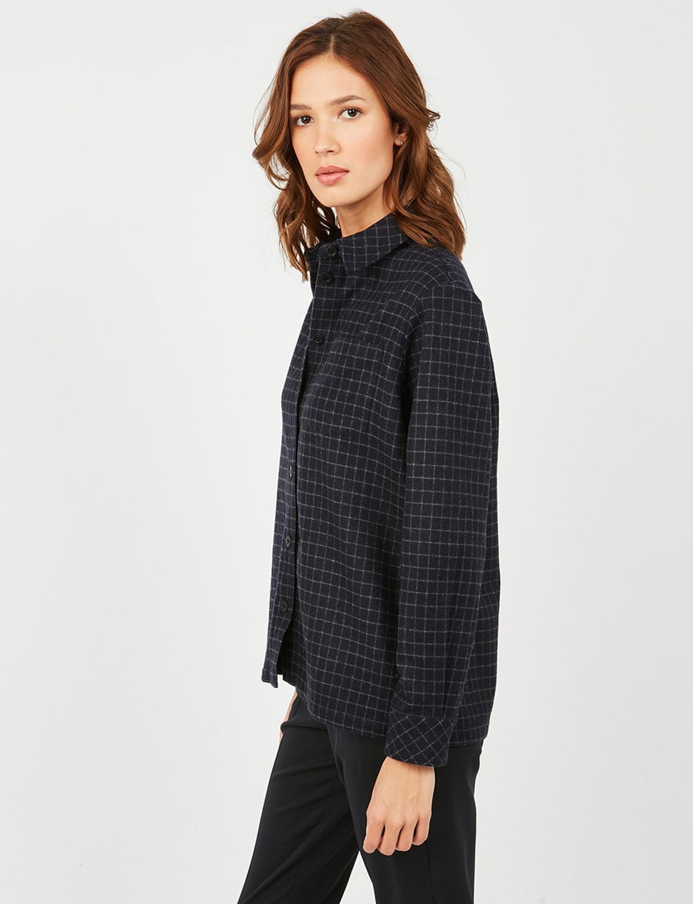 Sobrecamisa azul Cassia