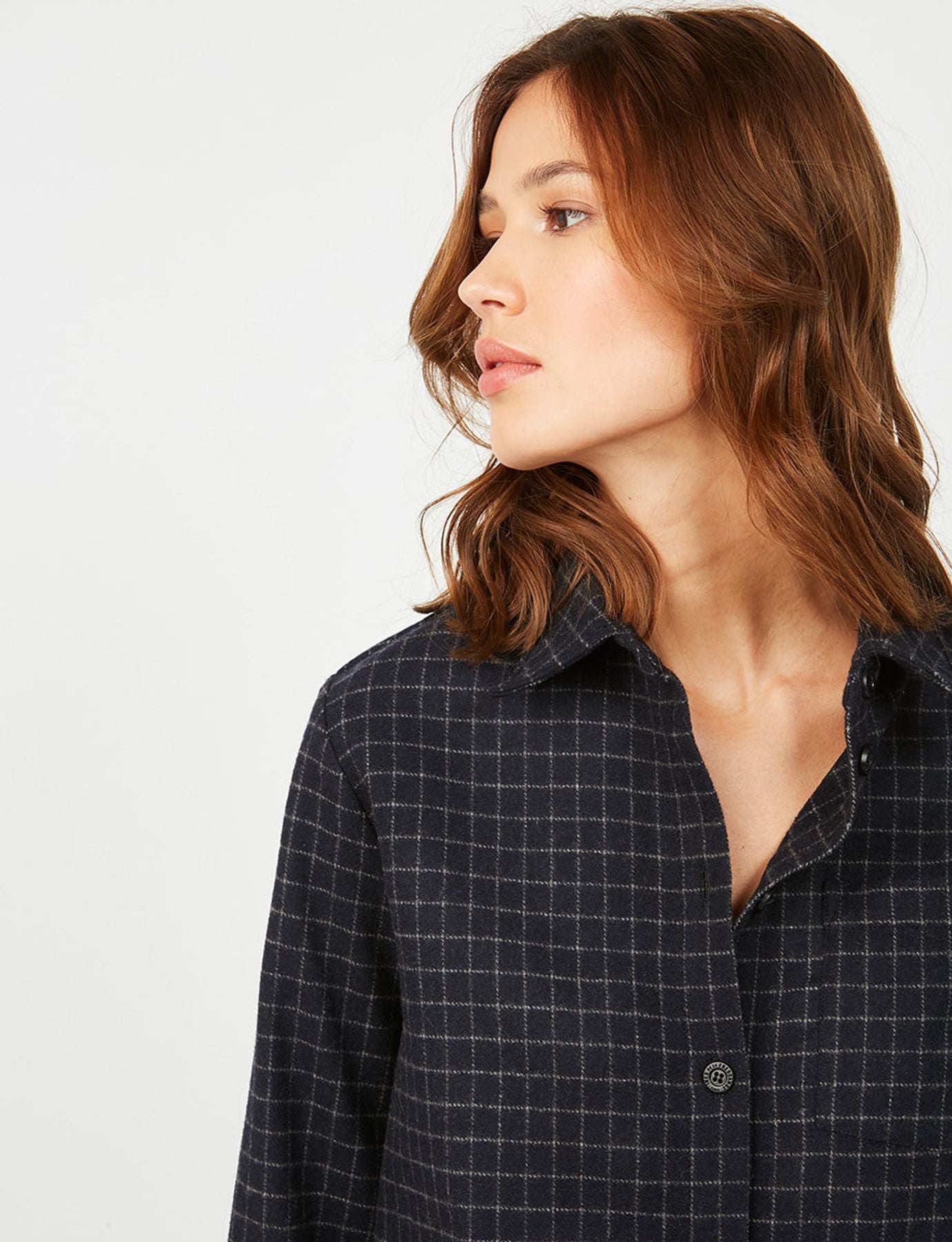 Sobrecamisa azul Cassia