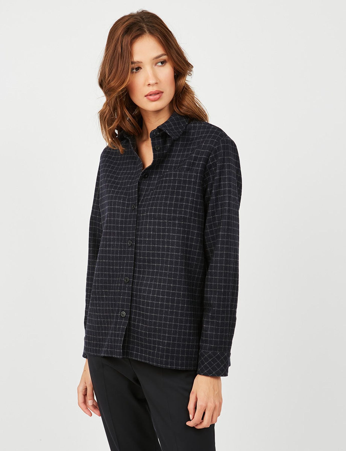 Sobrecamisa azul Cassia