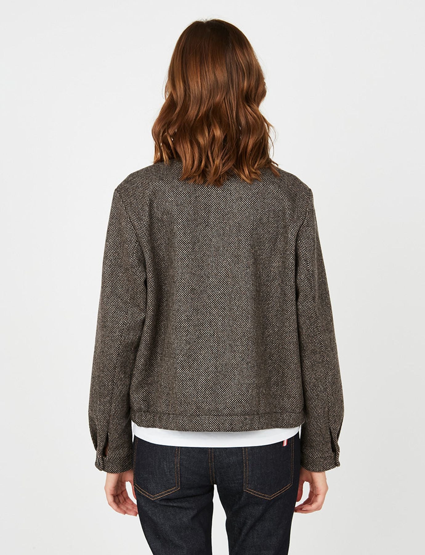 Chaqueta Dino negra y beige
