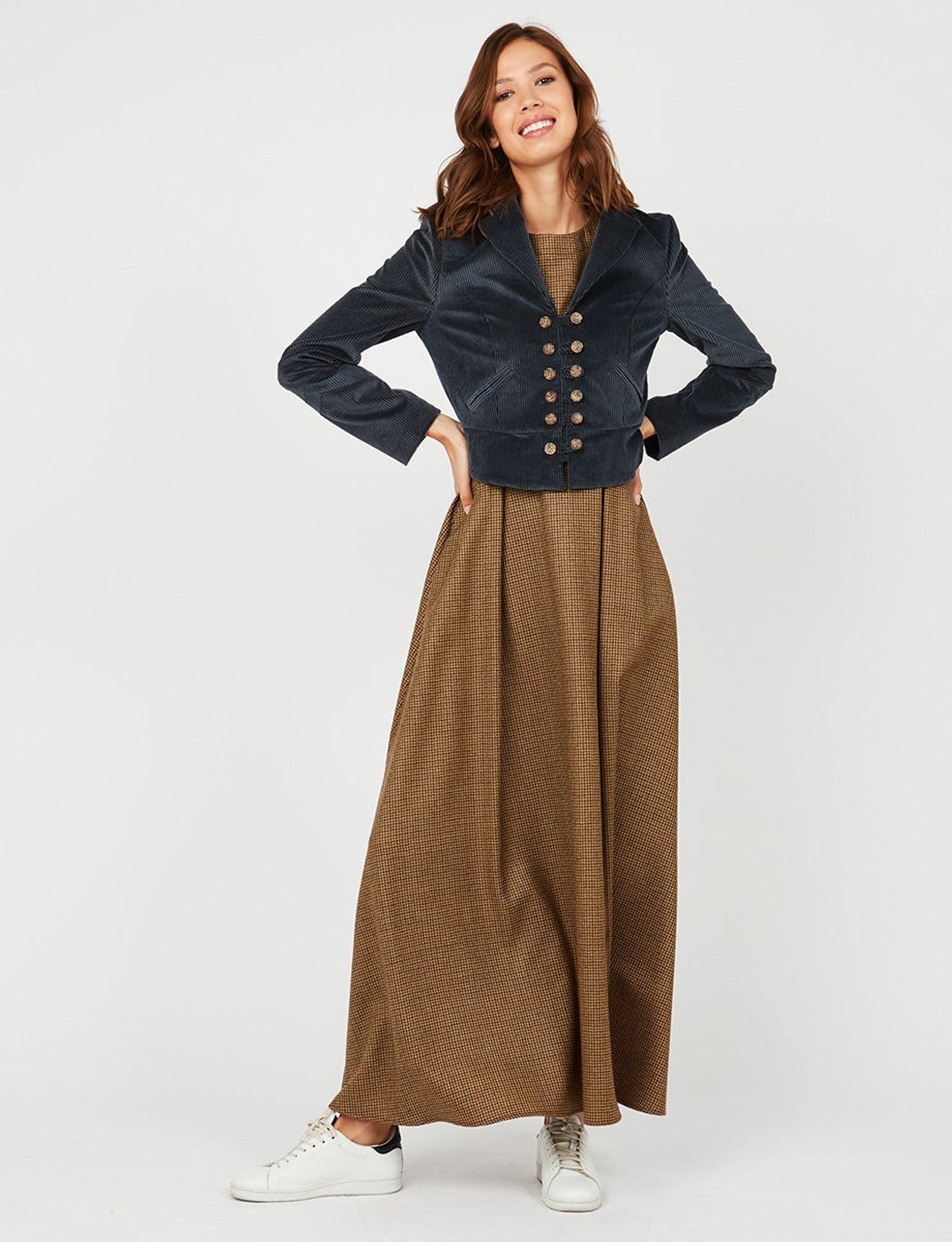Stelane Jacke aus blauem Samt