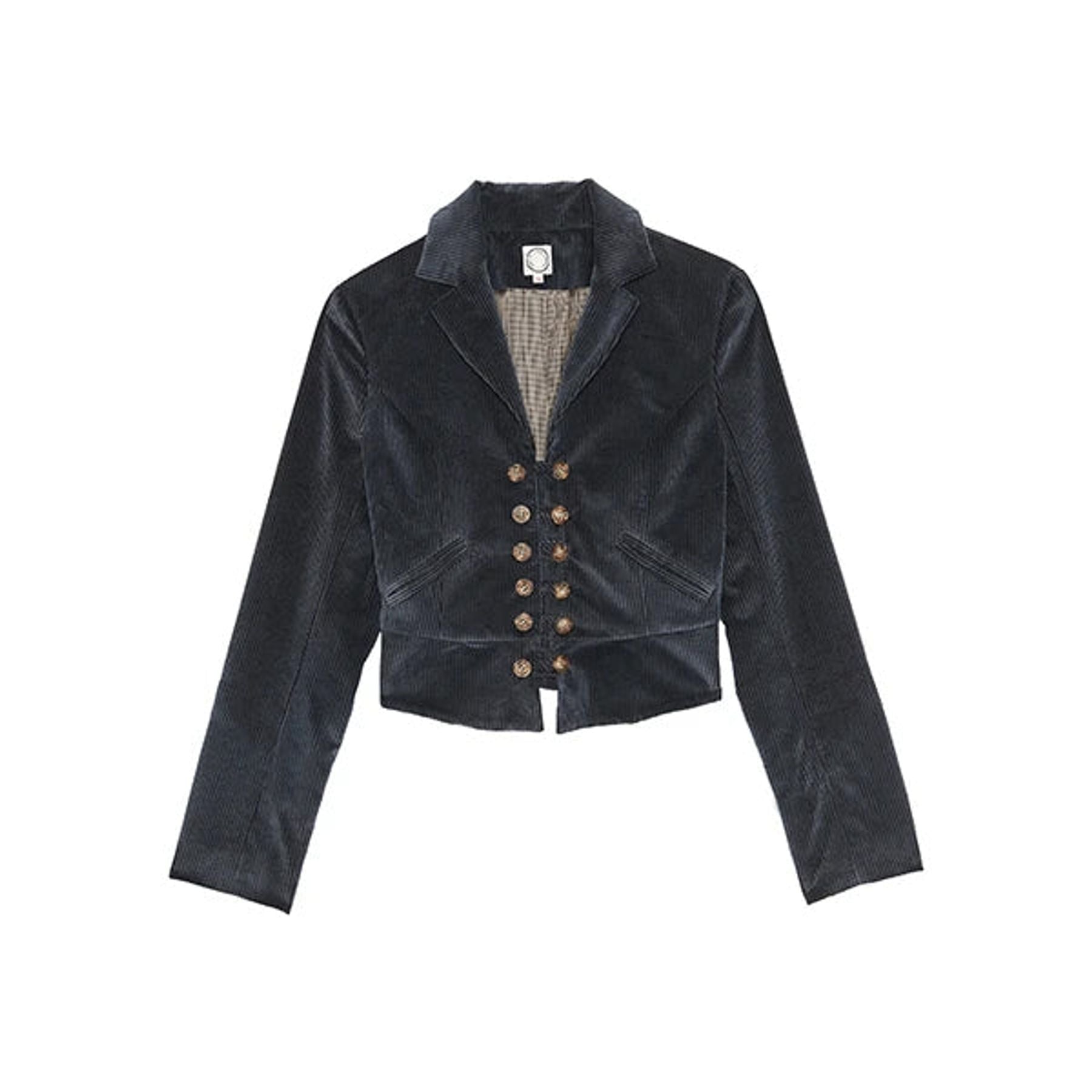 Stelane Jacke aus blauem Samt