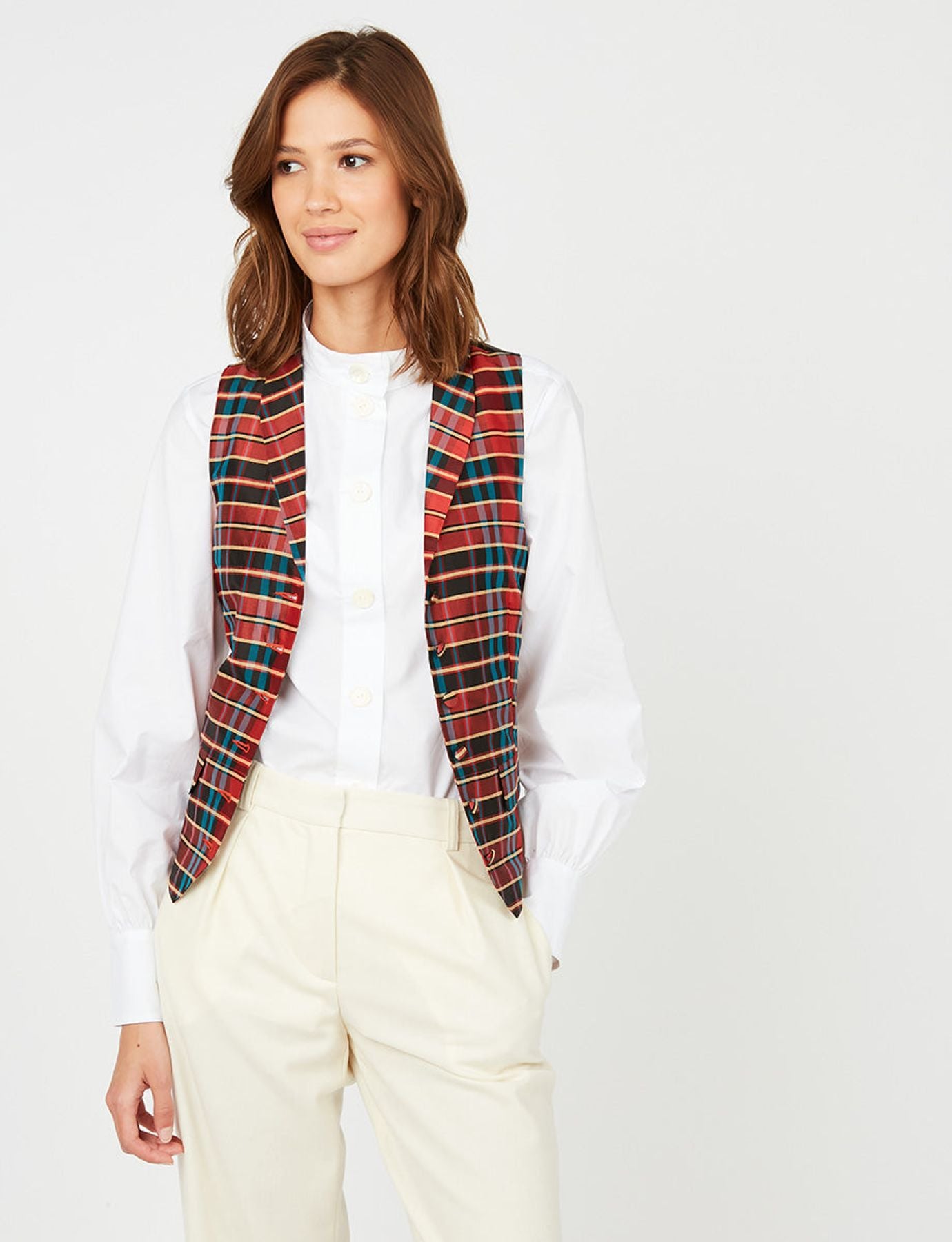 Robinson taffeta cardigan