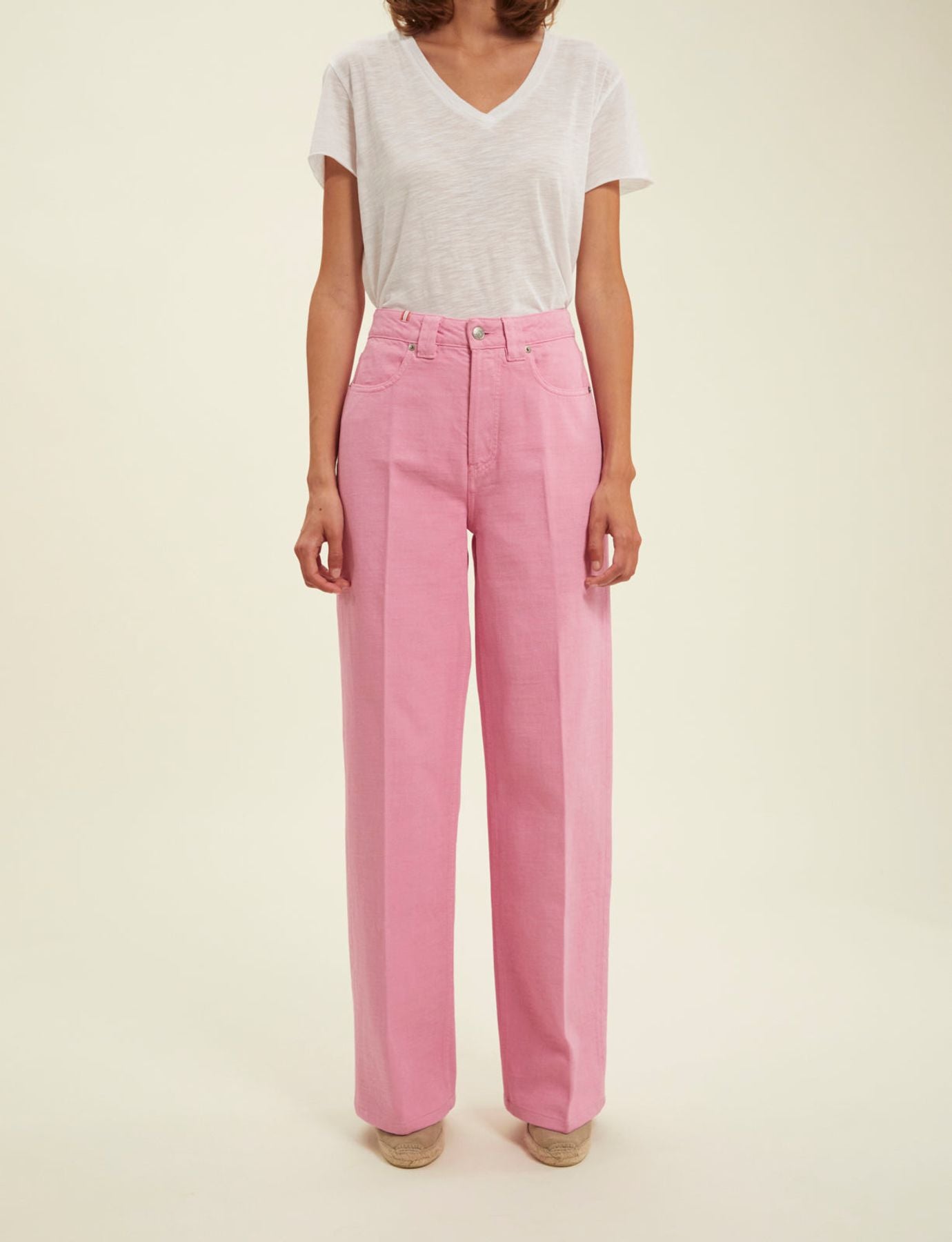 Pink Mara jeans x Notify