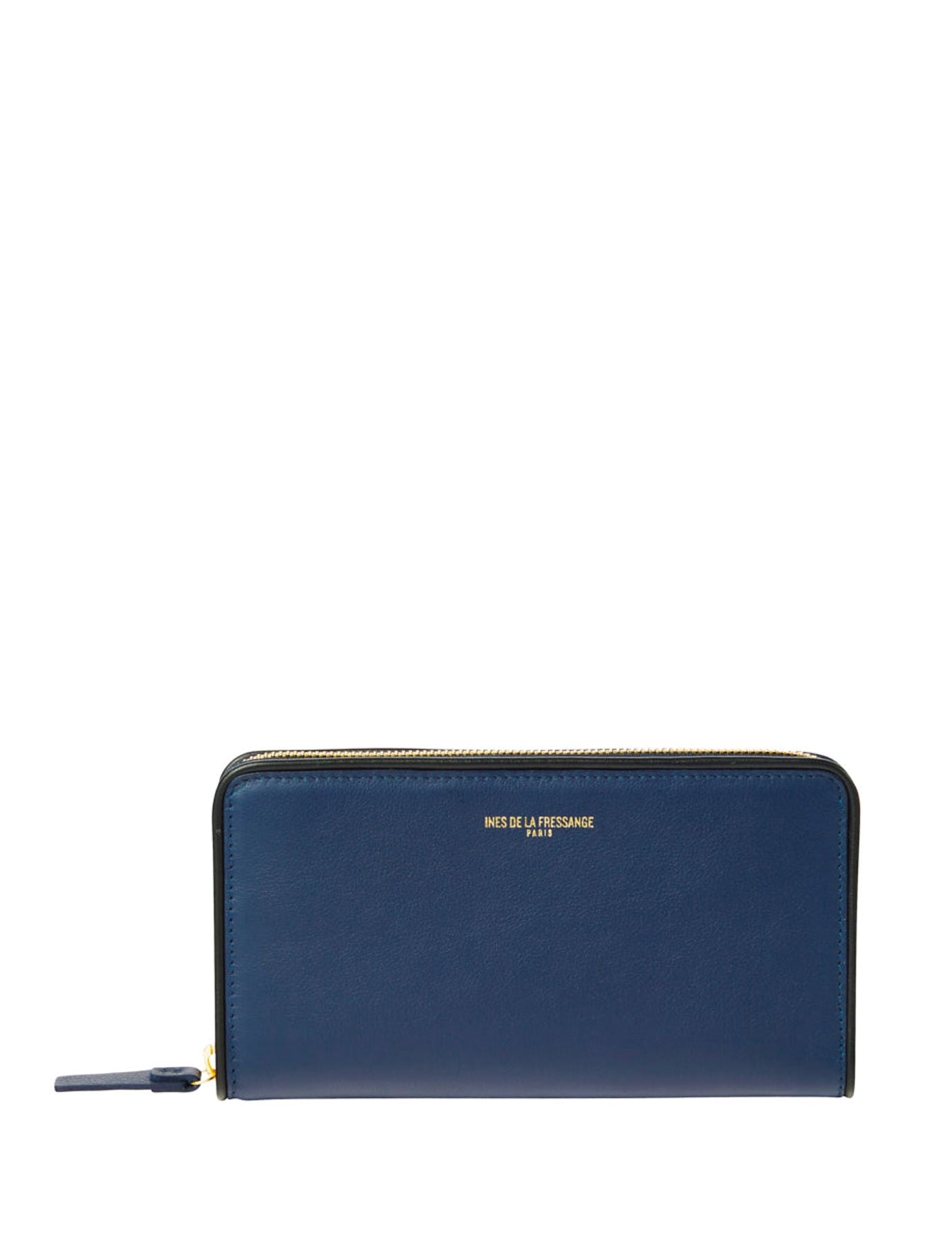 Wallet Marcia blue with black border