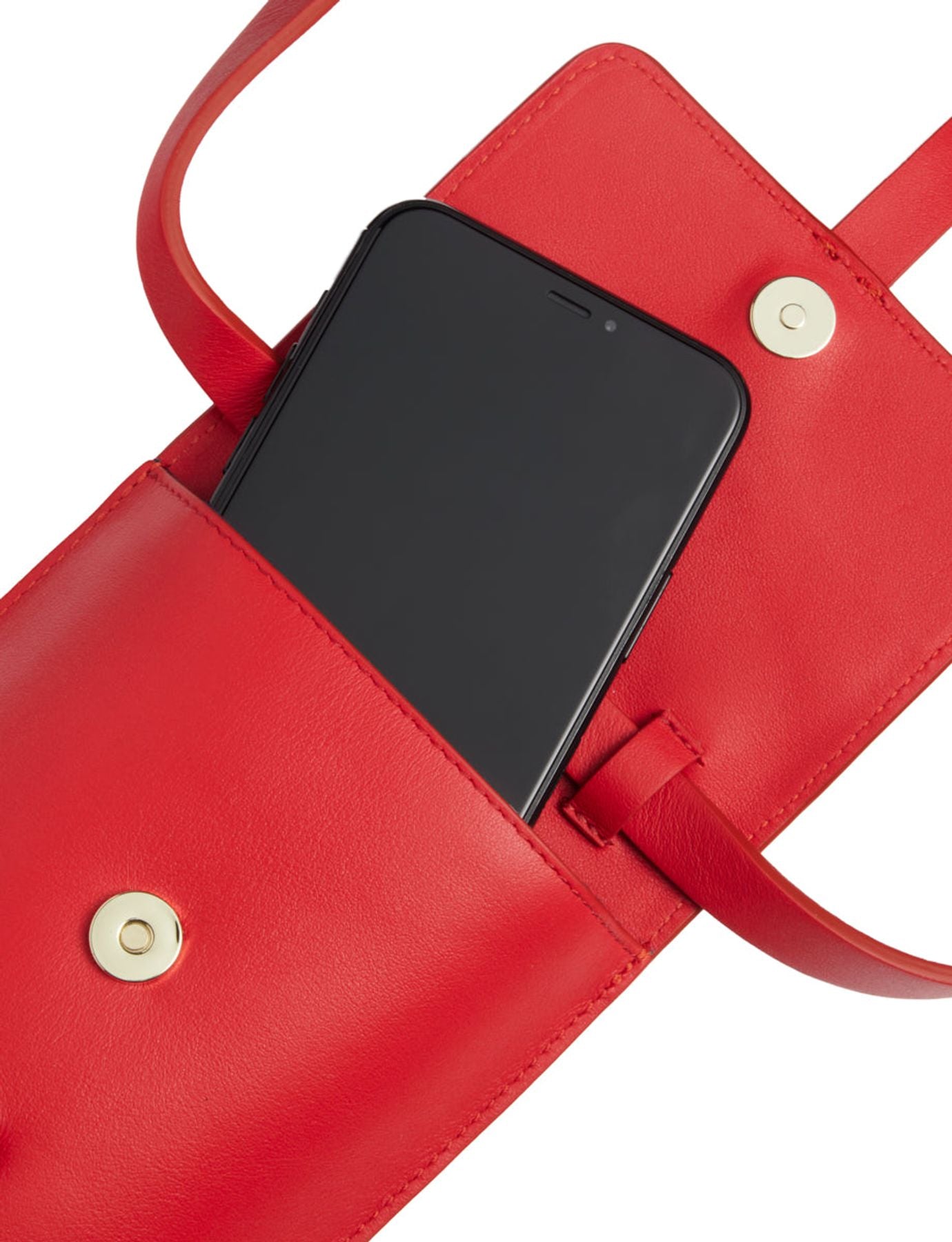 Smartphone bag Léonore red