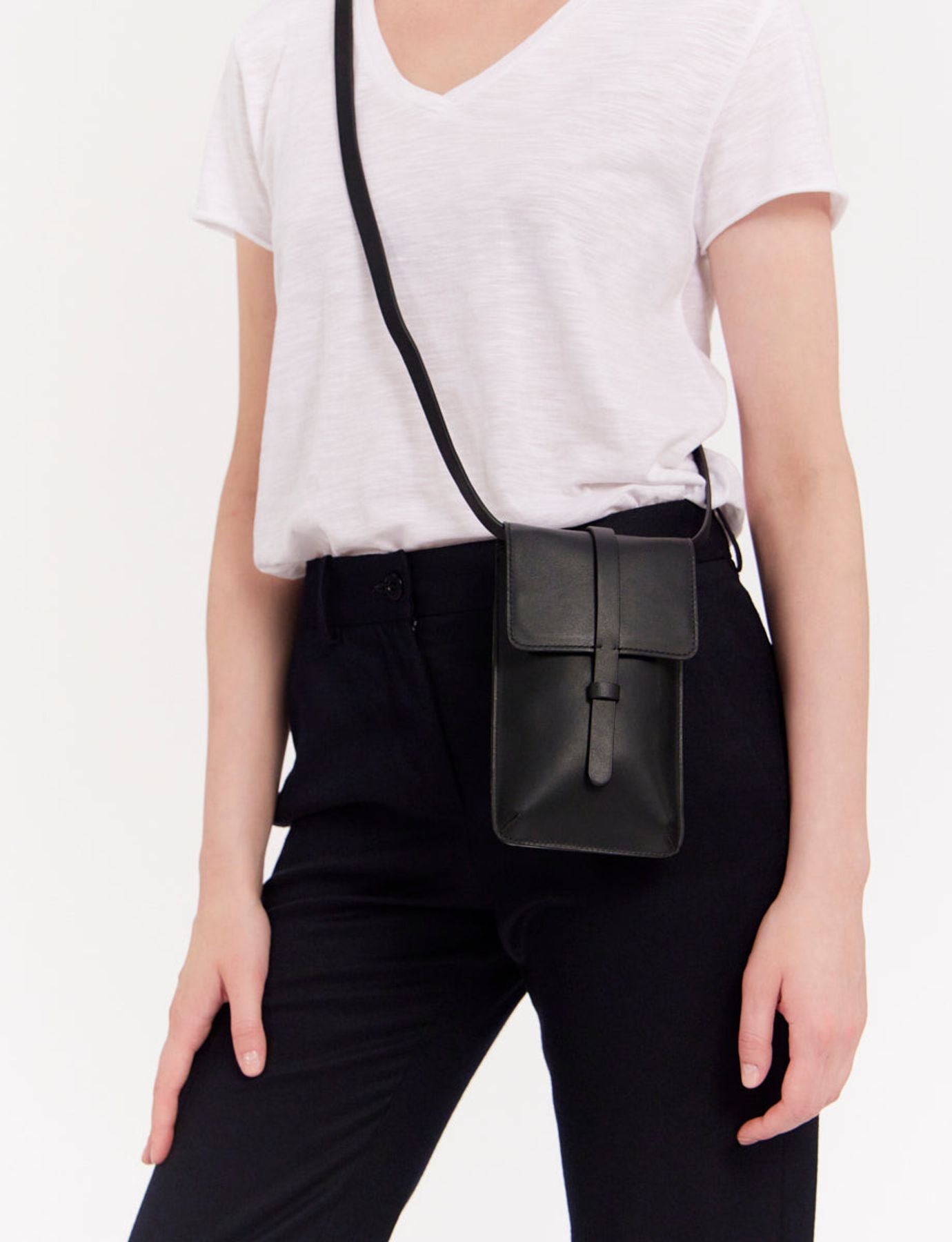 Smartphone bag Léonore black