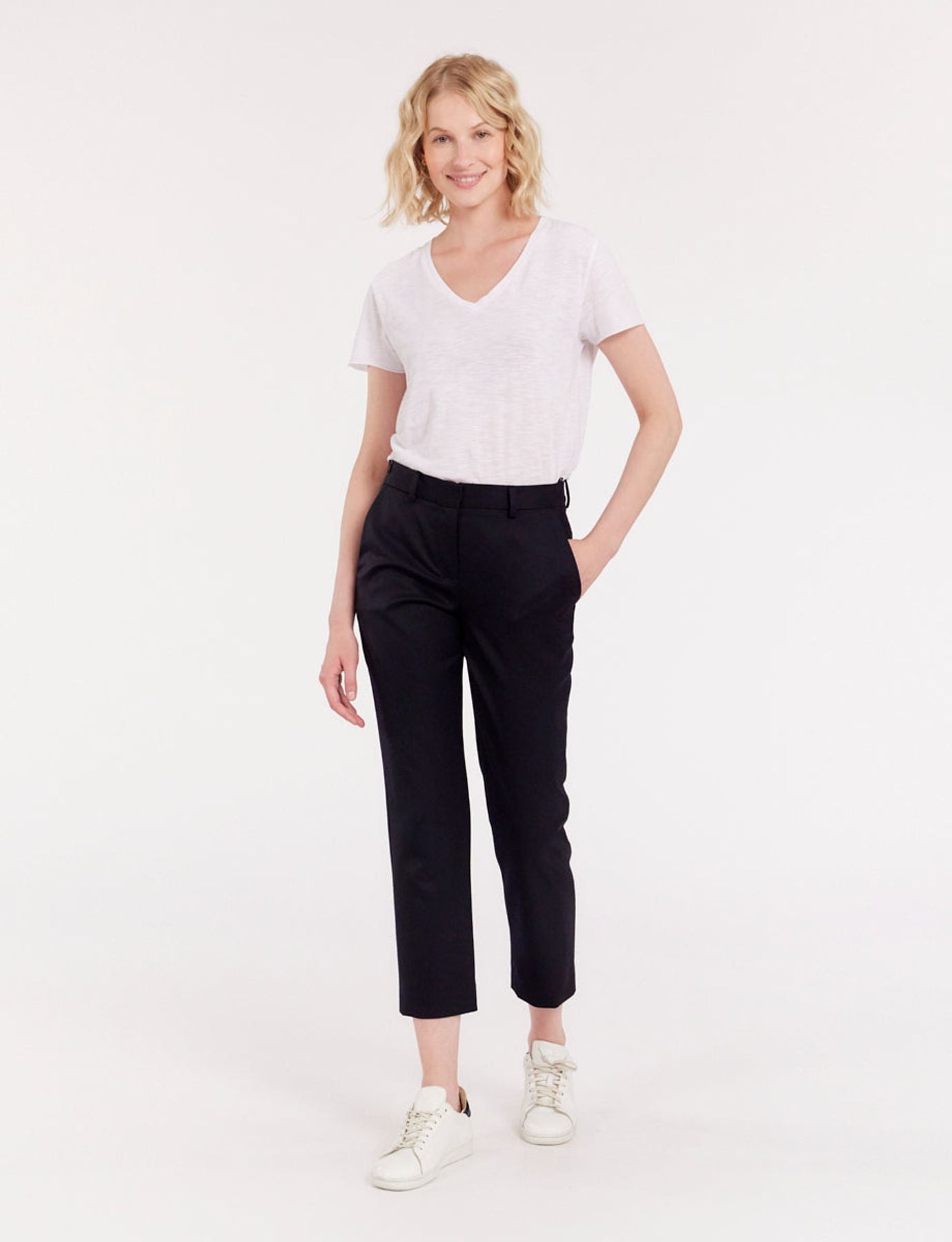 Audrey midnight blue trousers