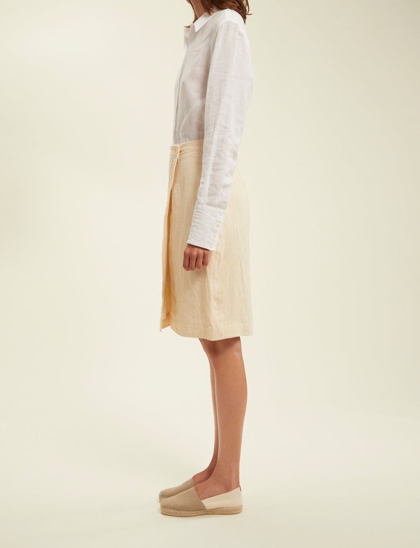 Falda Alouette lino crudo