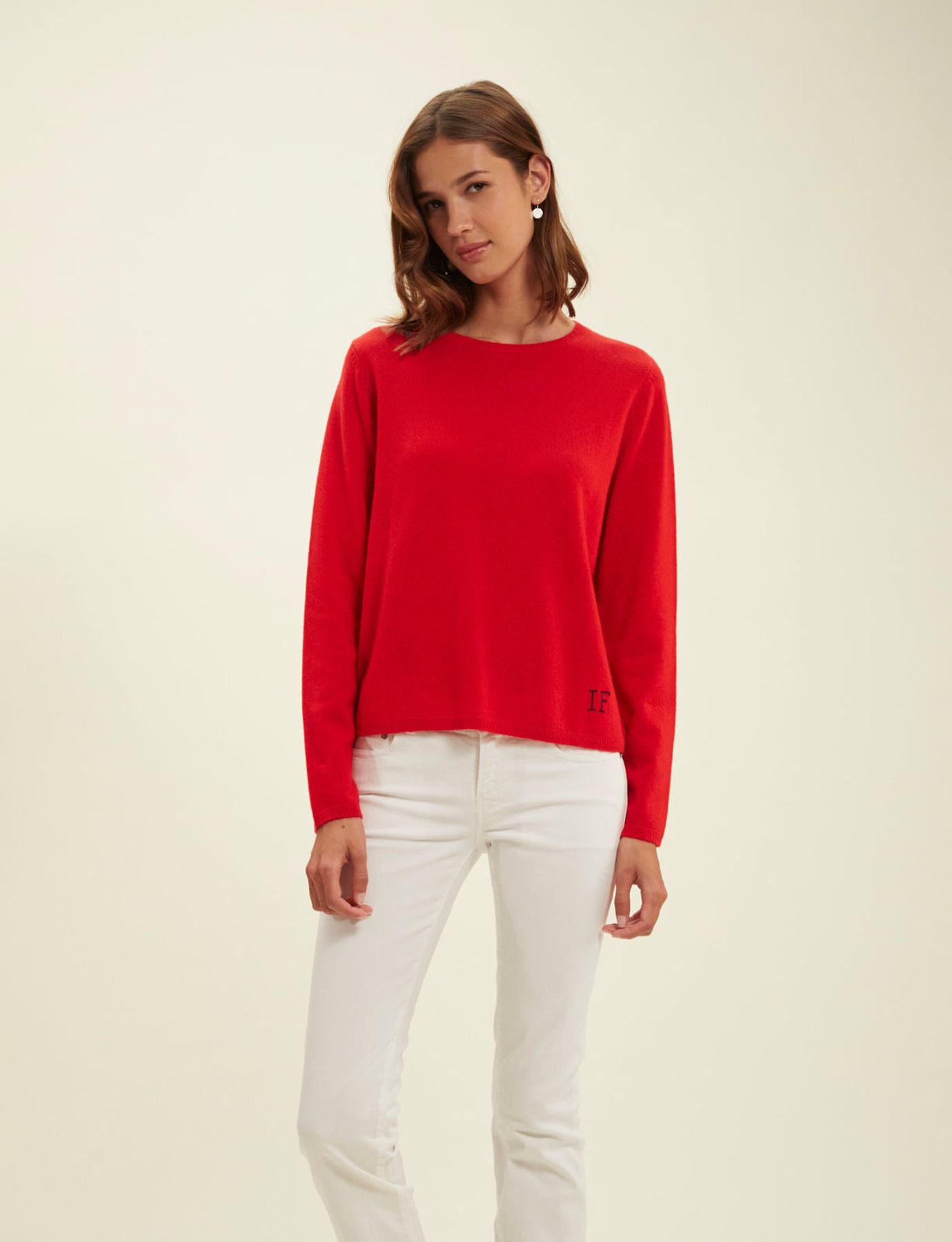 Angelina jersey rojo