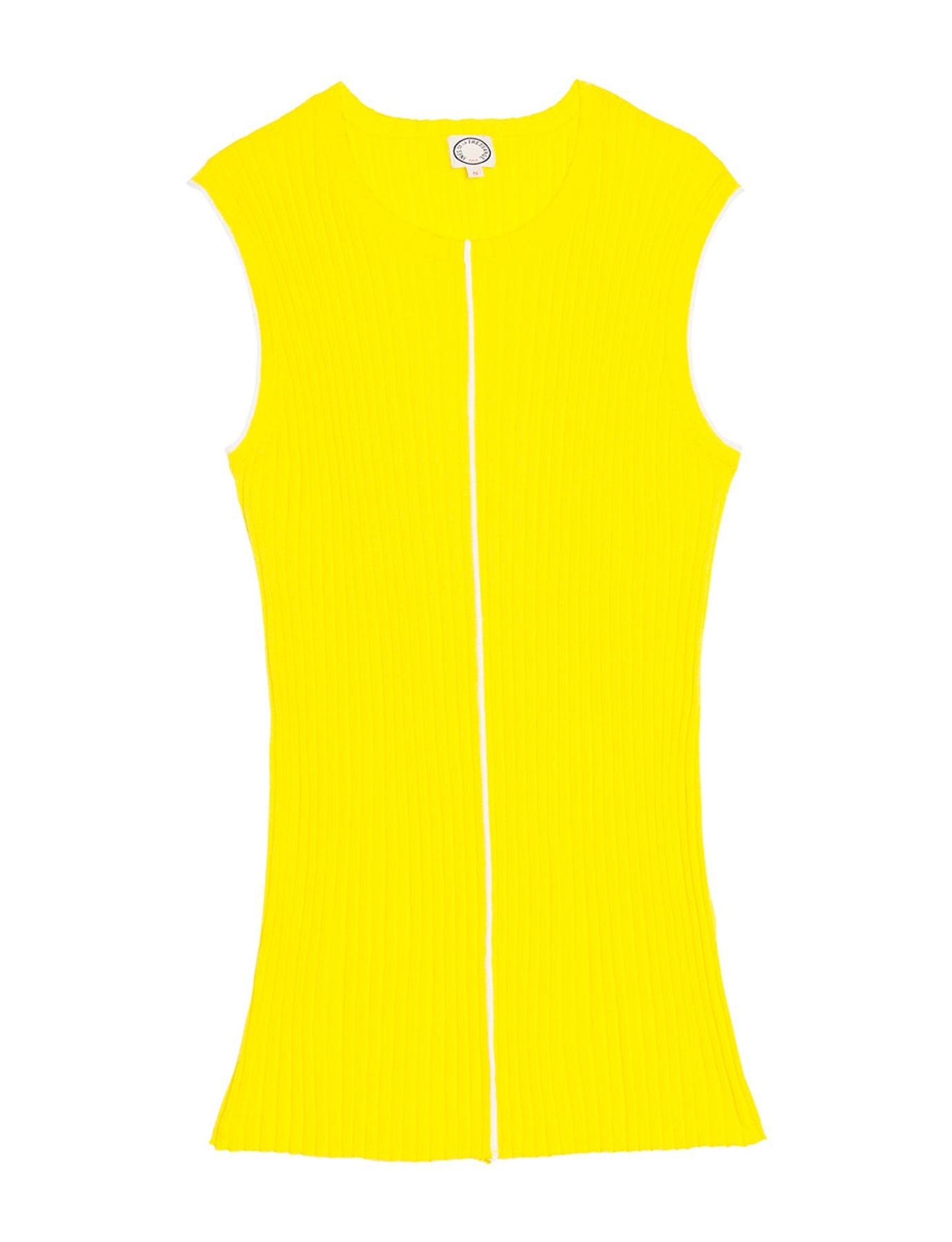 Camiseta de tirantes amarilla Léonie