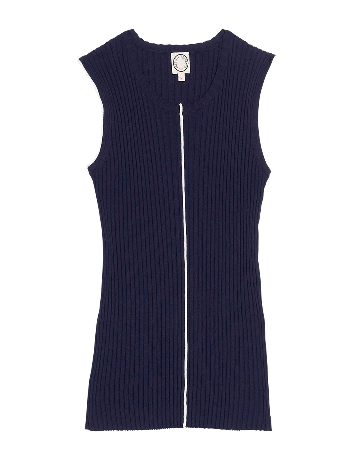 Camiseta de tirantes Léonie azul marino