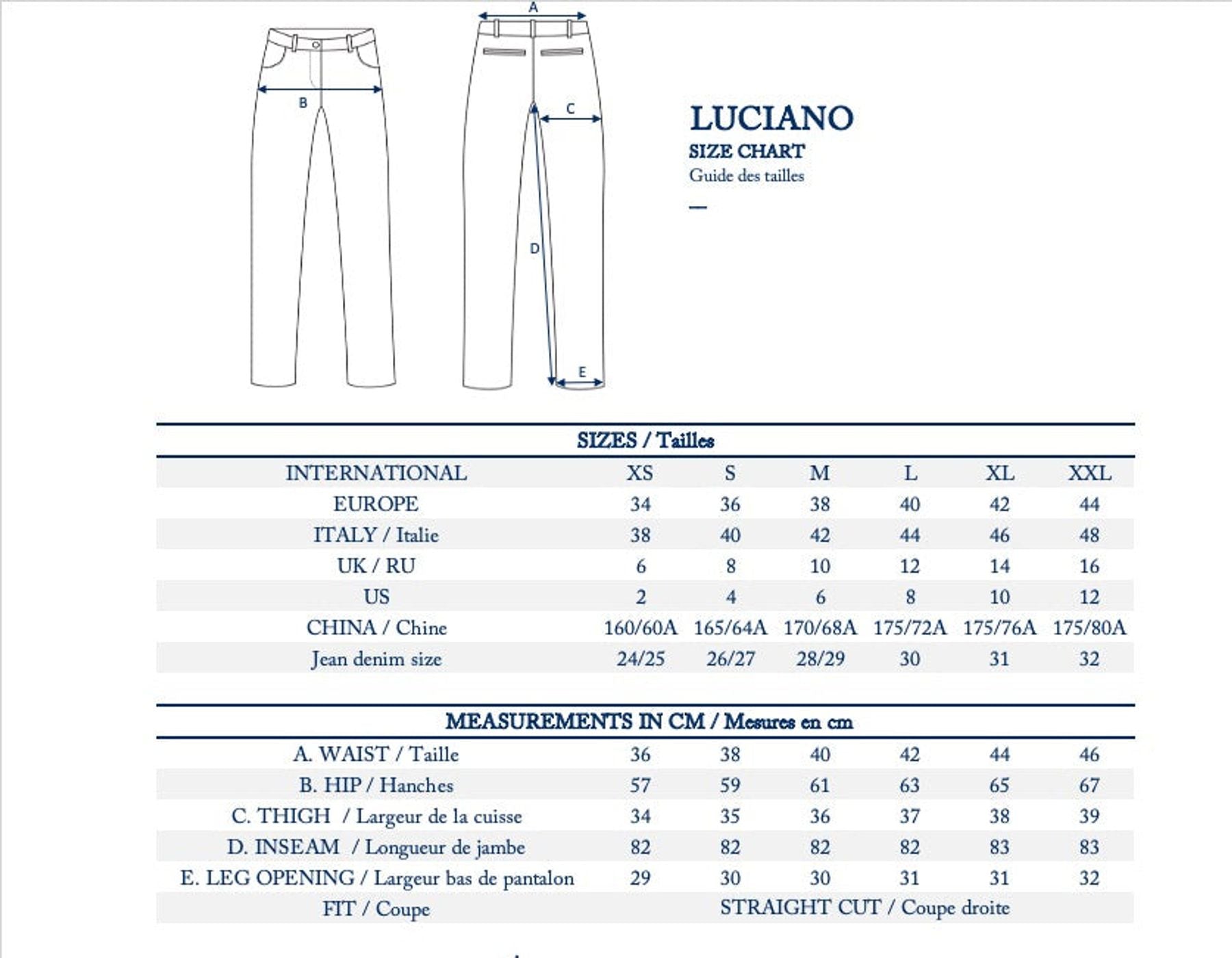 Pantalones de cuadros rojos Luciano