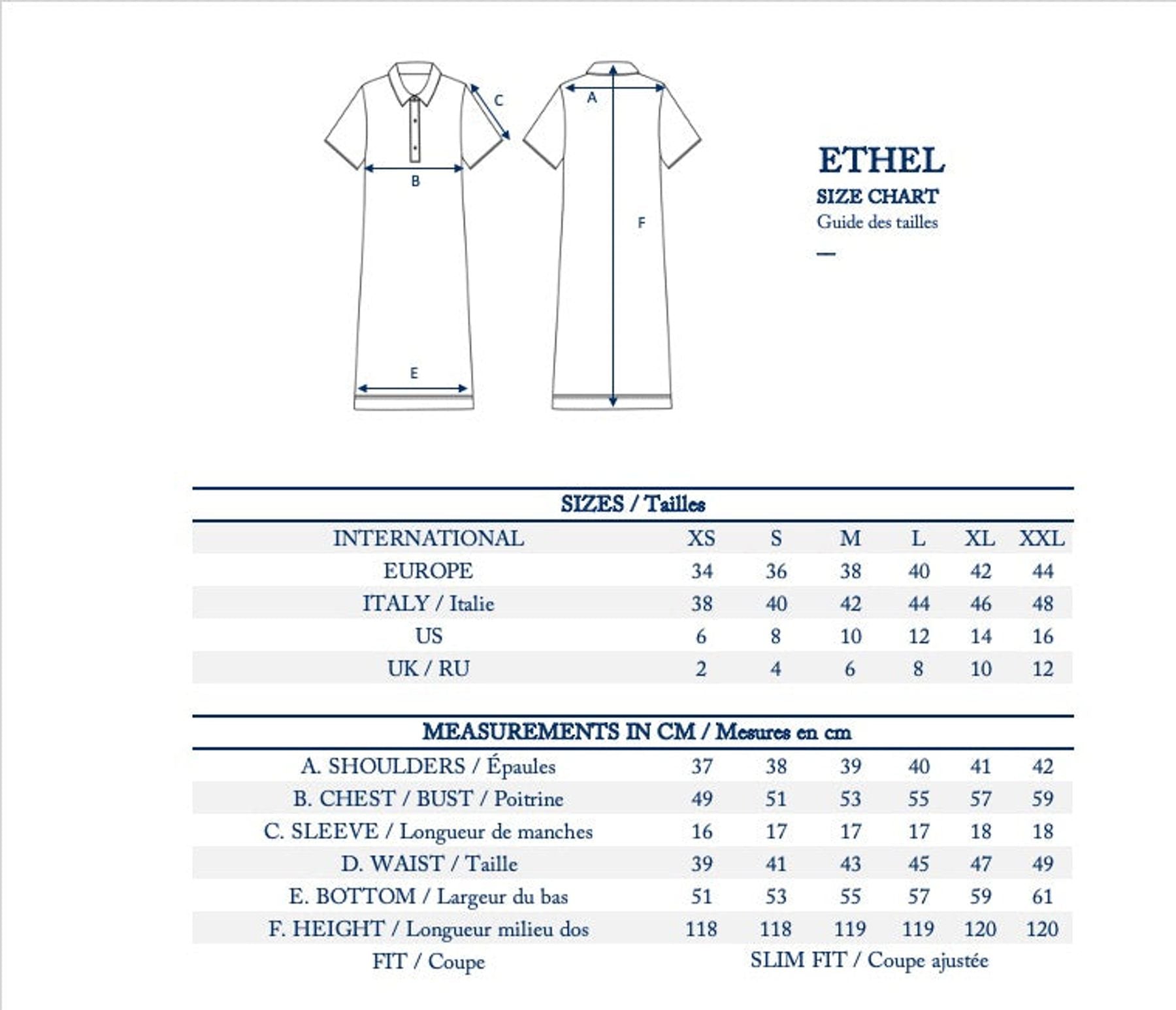 Vestido camisero de cuadros turquesa Ethel