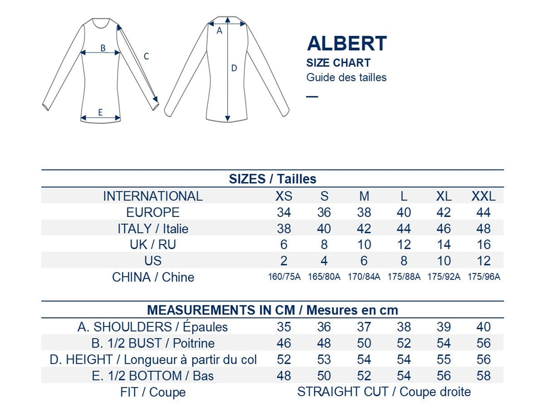 Albert Fountain red blouse