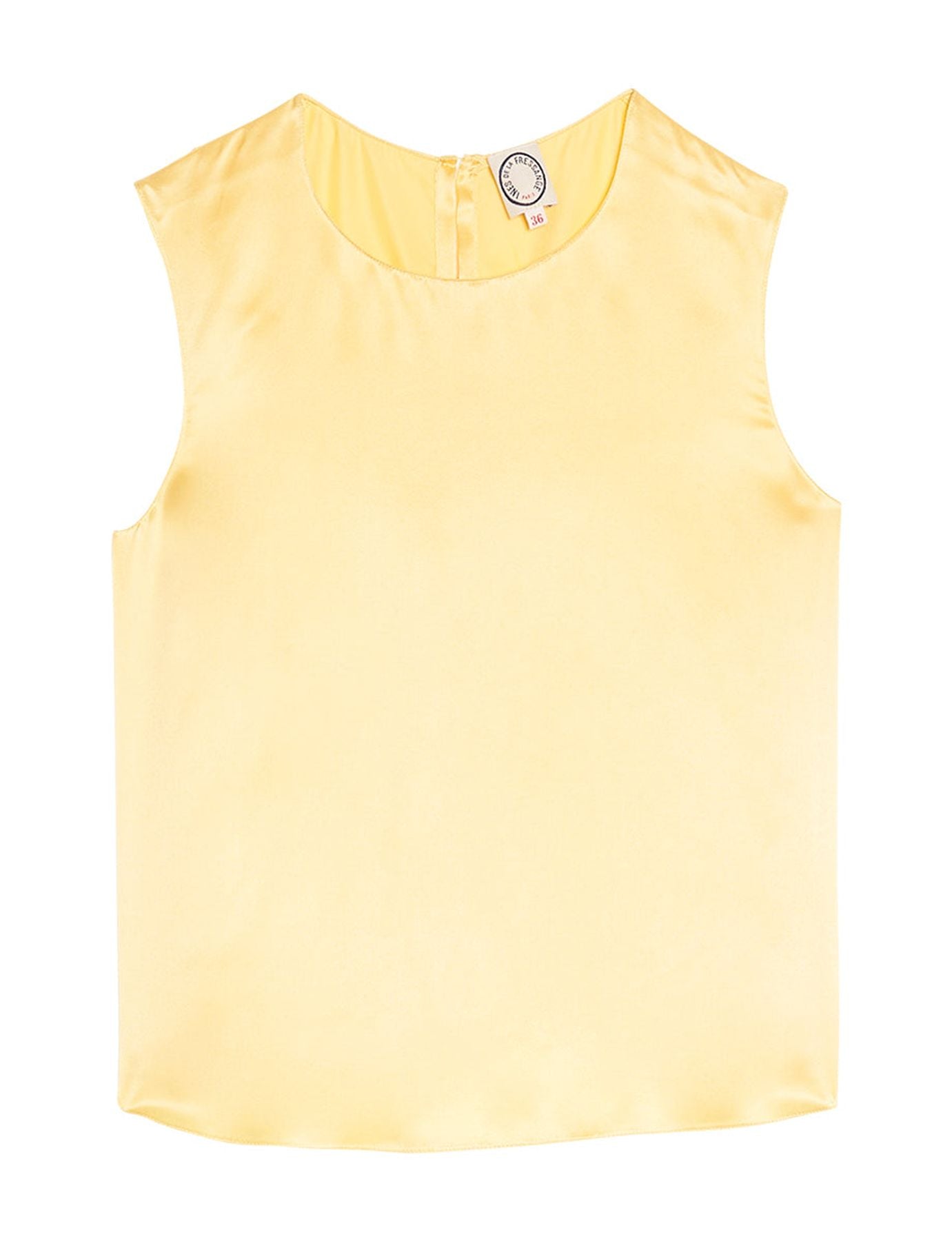 Albert yellow silk blouse