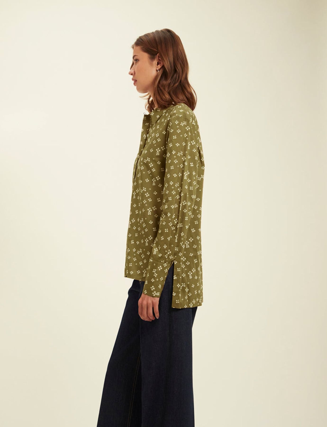 Falco Lucky khaki shirt