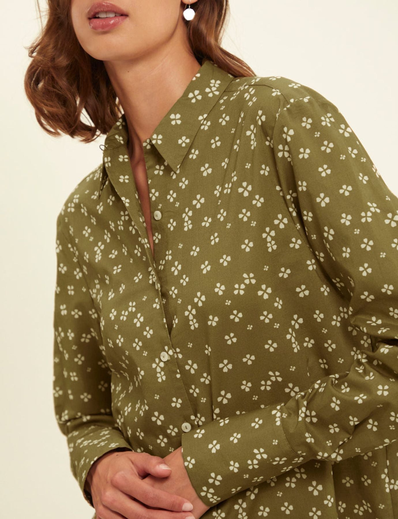 Falco Lucky khaki shirt