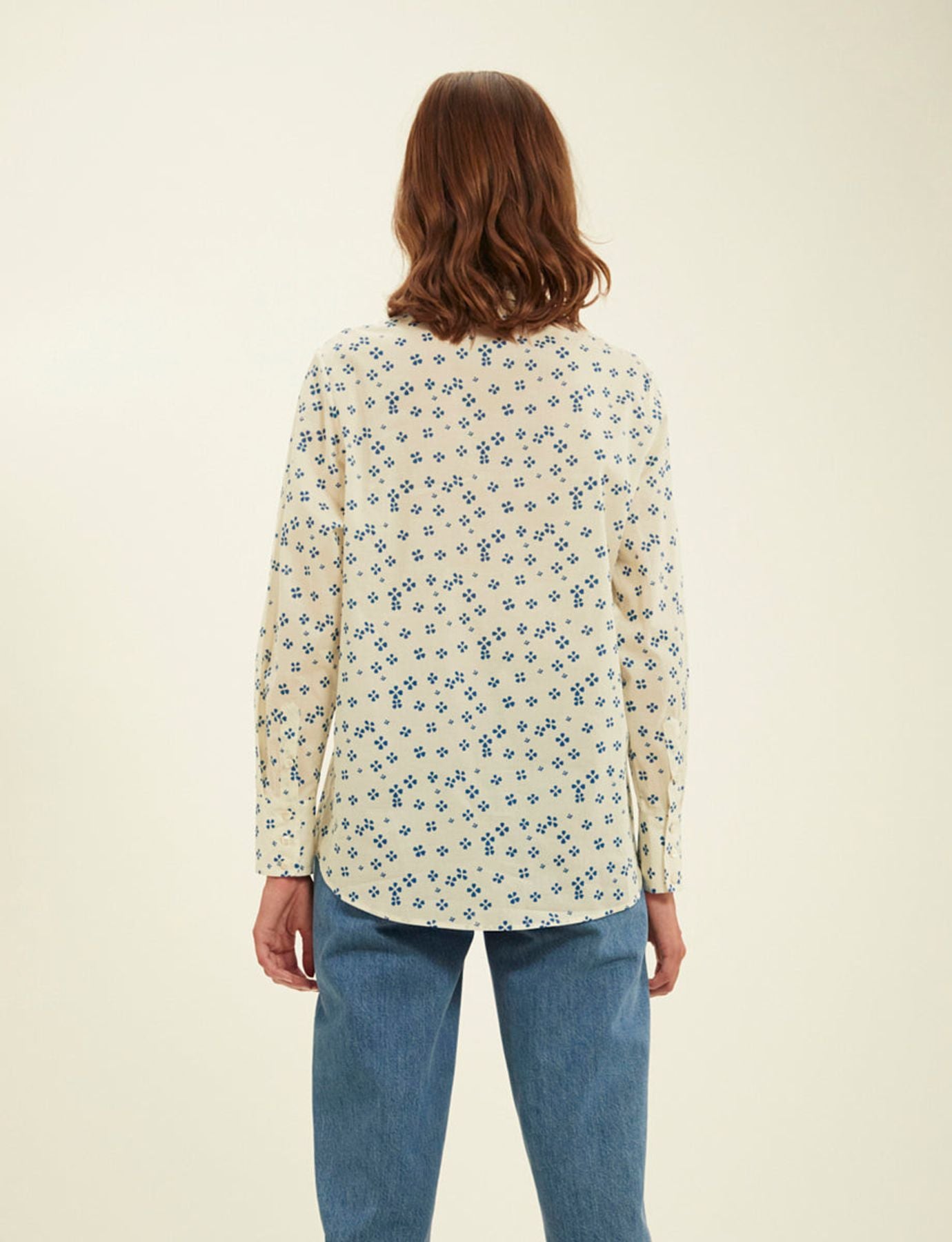 Maureen Lucky camisa azul