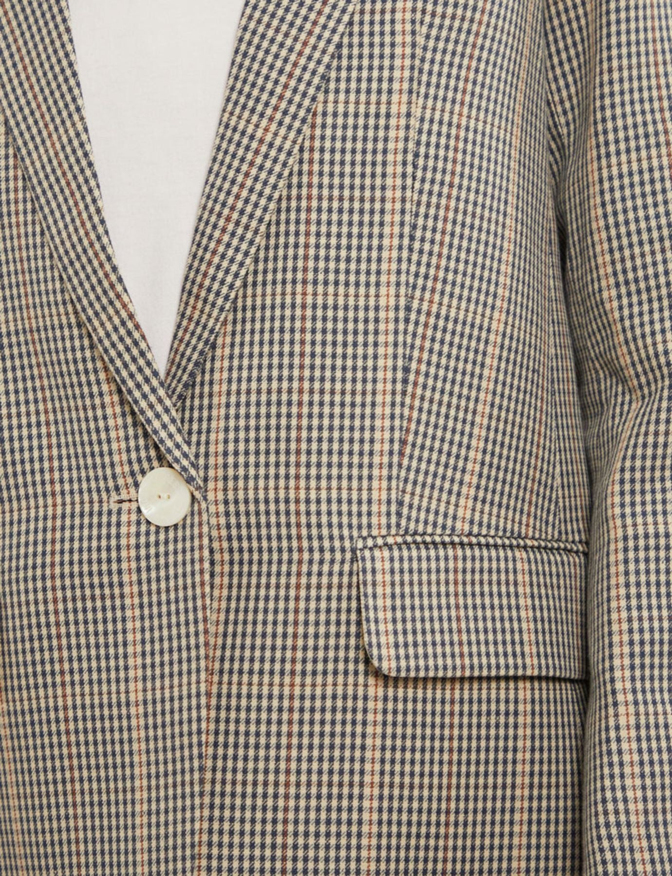 Chaqueta de cuadros Bruna