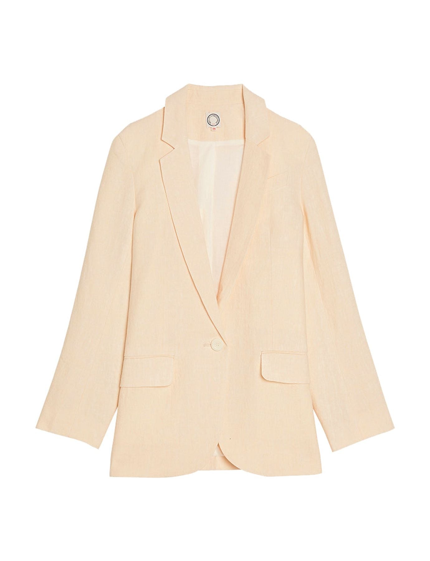 Chaqueta de lino crudo Bruna
