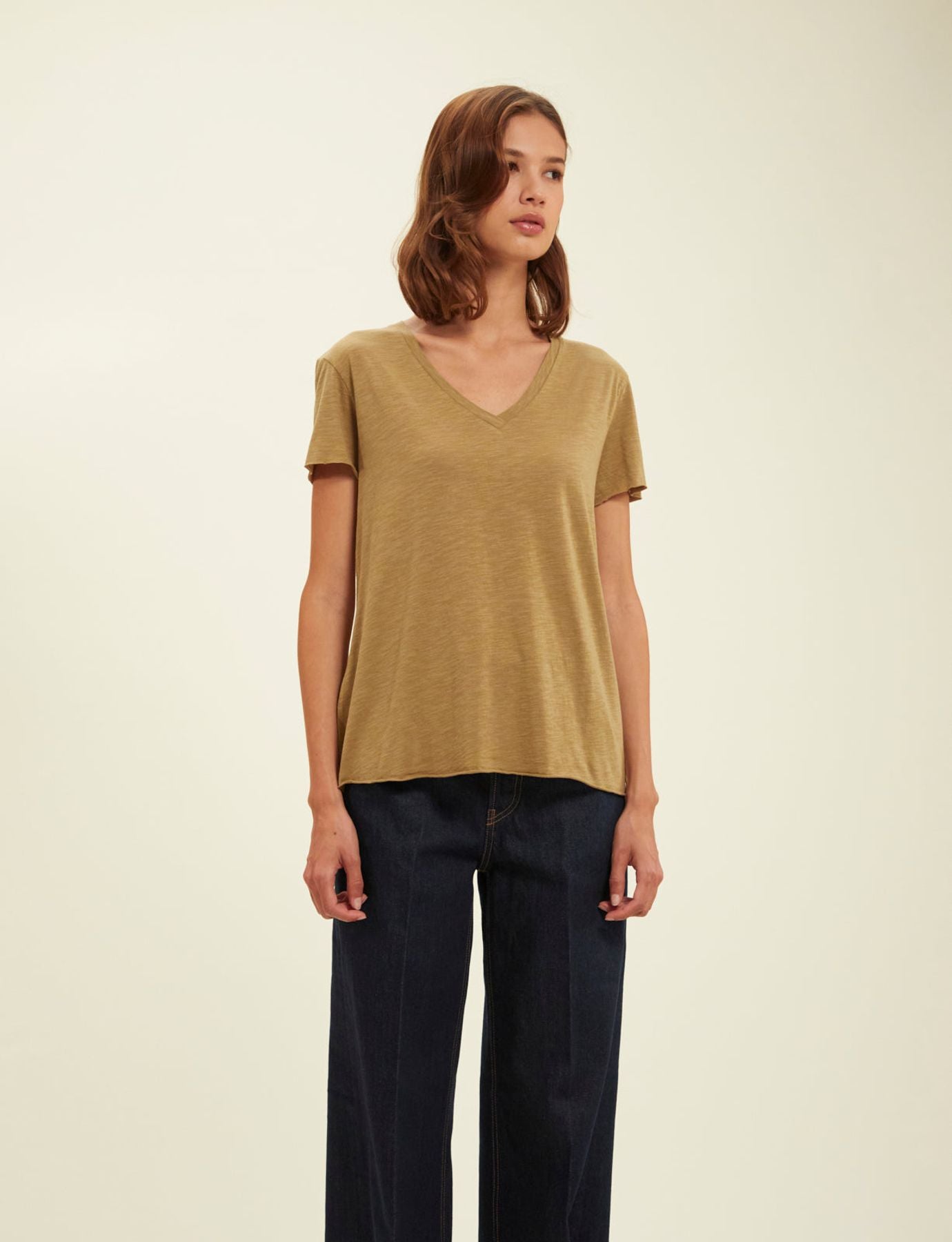 Camiseta caqui Katalina