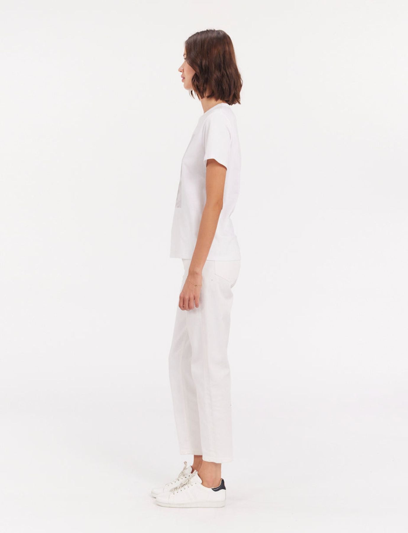 Camiseta blanca estampada Oscar