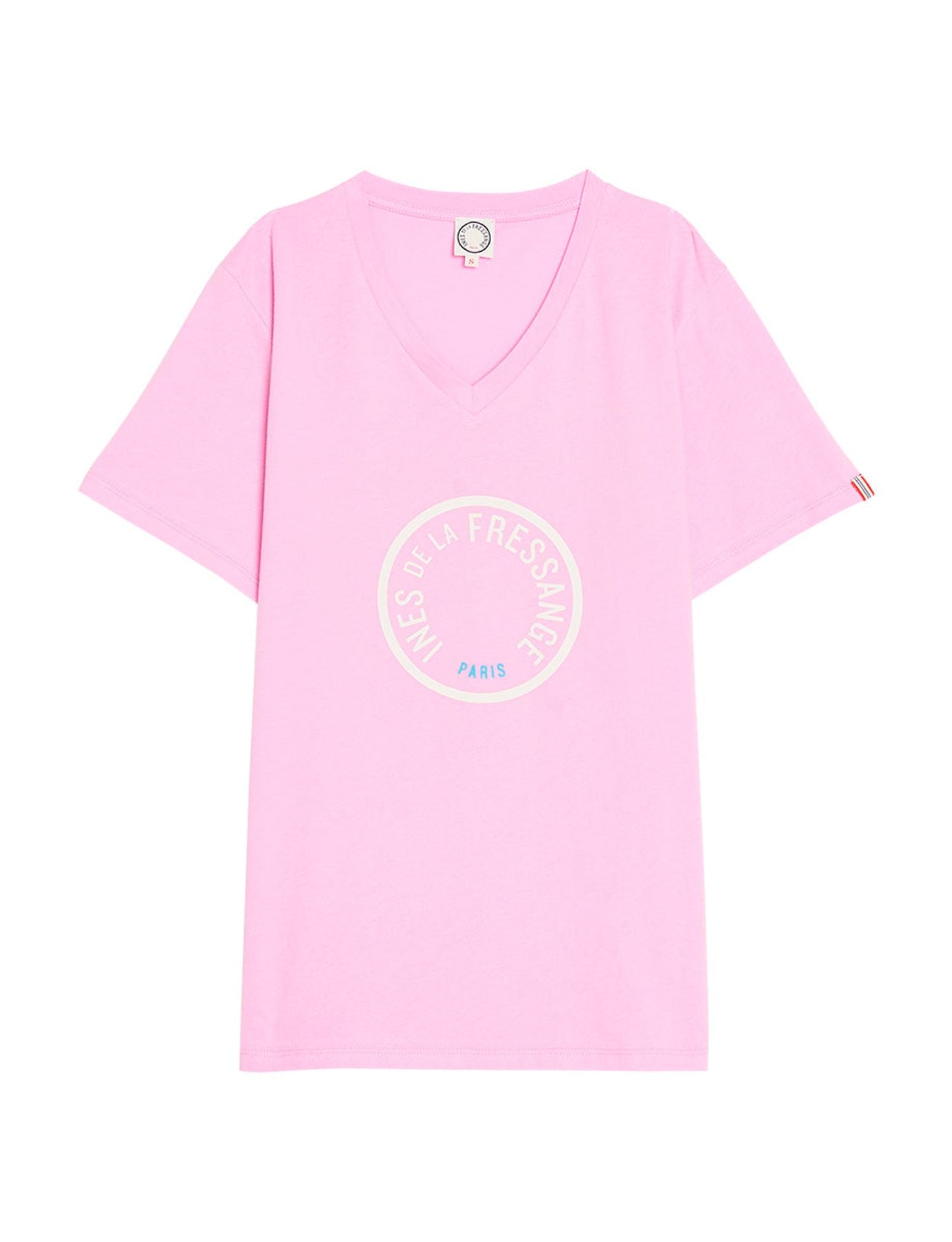 Camiseta rosa Aurora