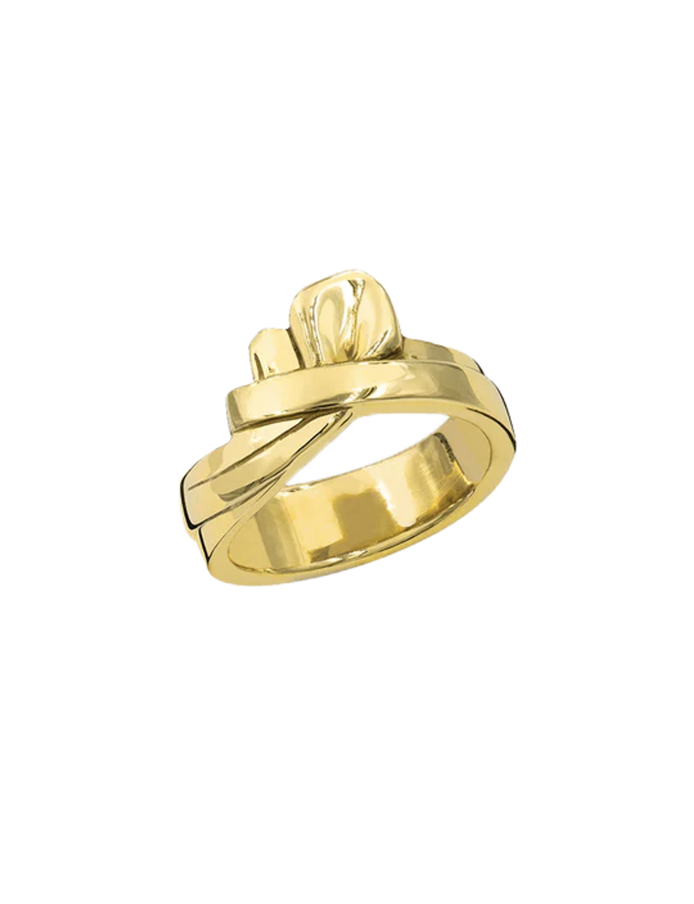 Balthus gold-plated bow attachment ring