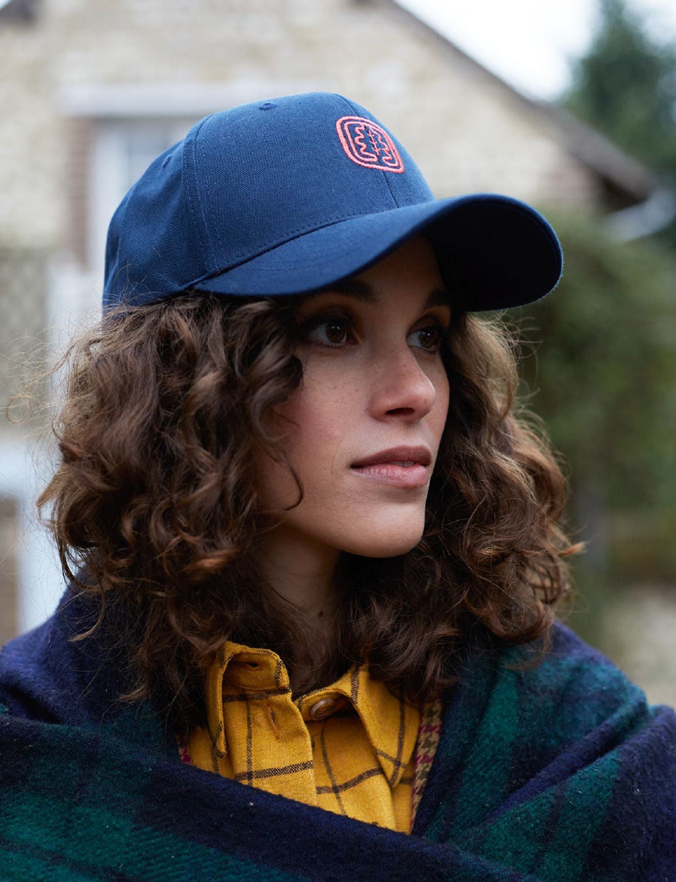 Sydney navy cotton cap