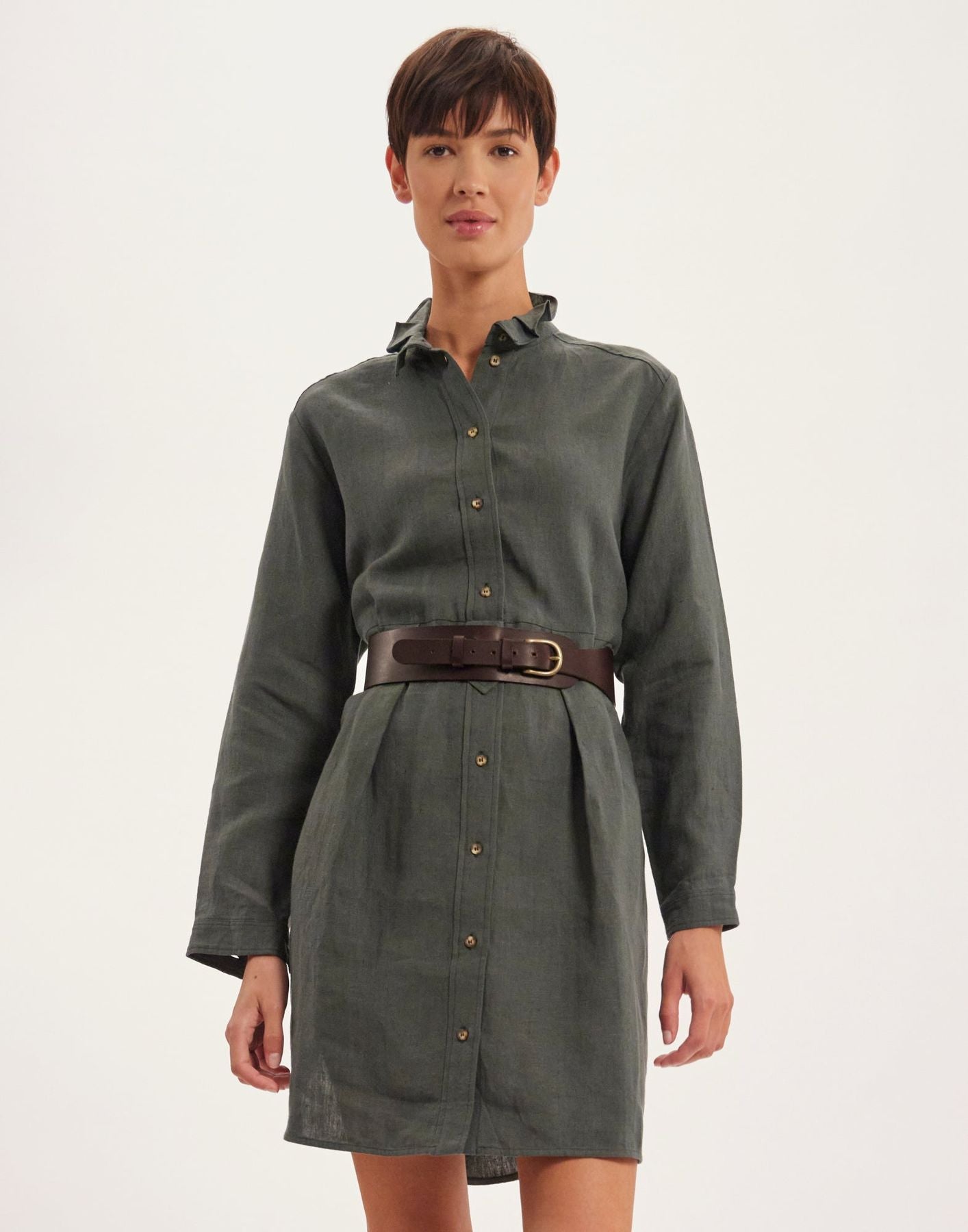Black Paulette belt