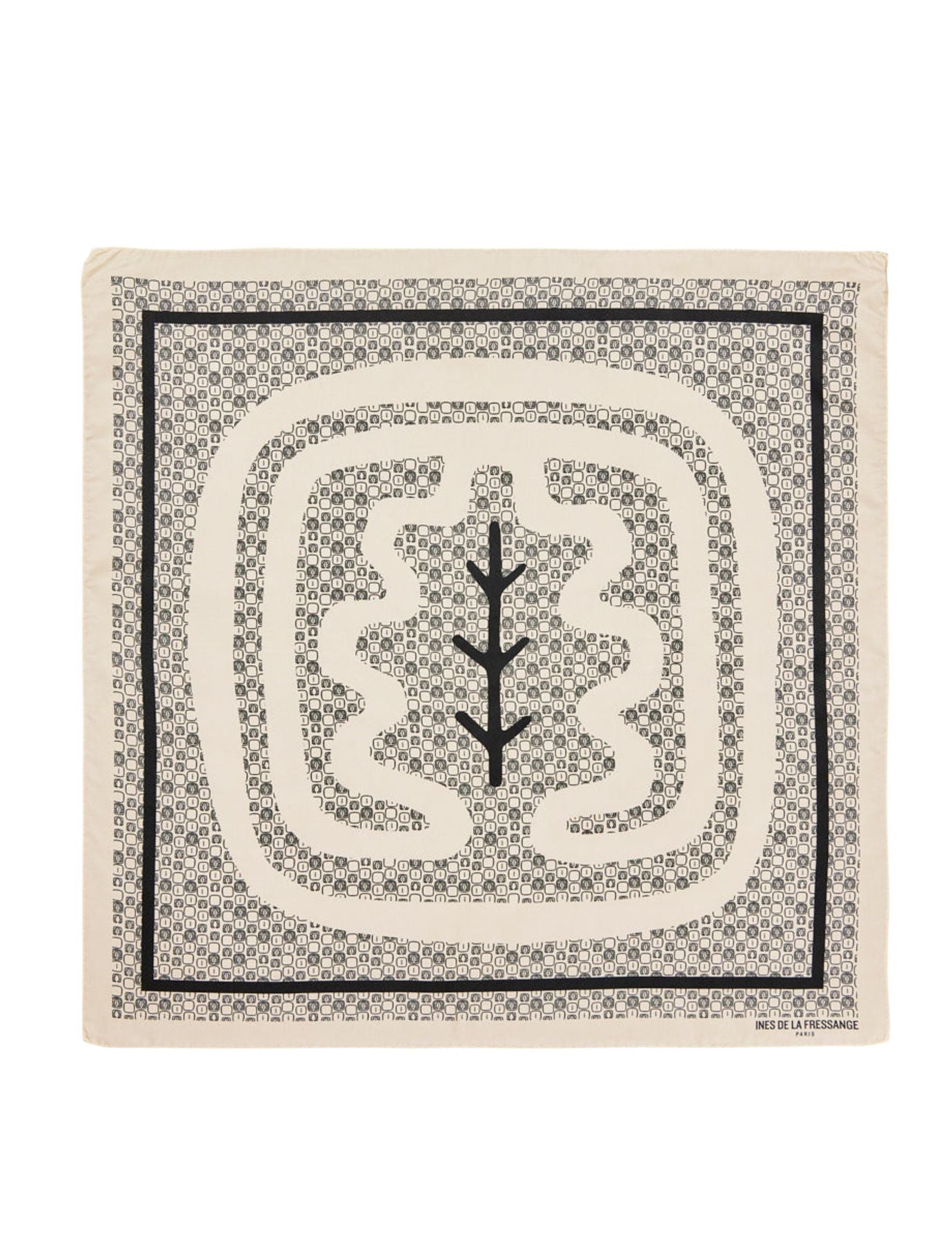 Broadway oak leaf scarf