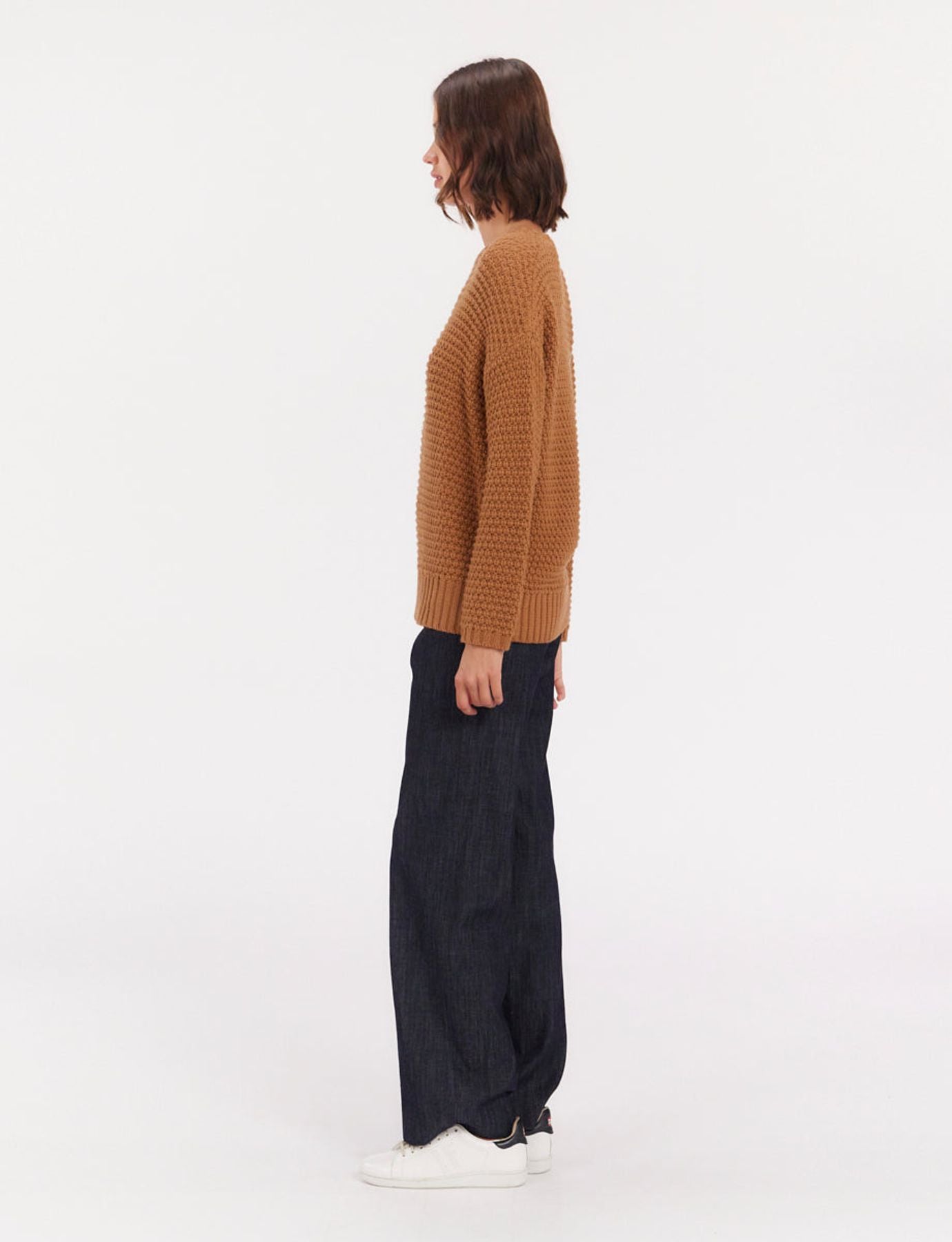 Silvia camel jersey