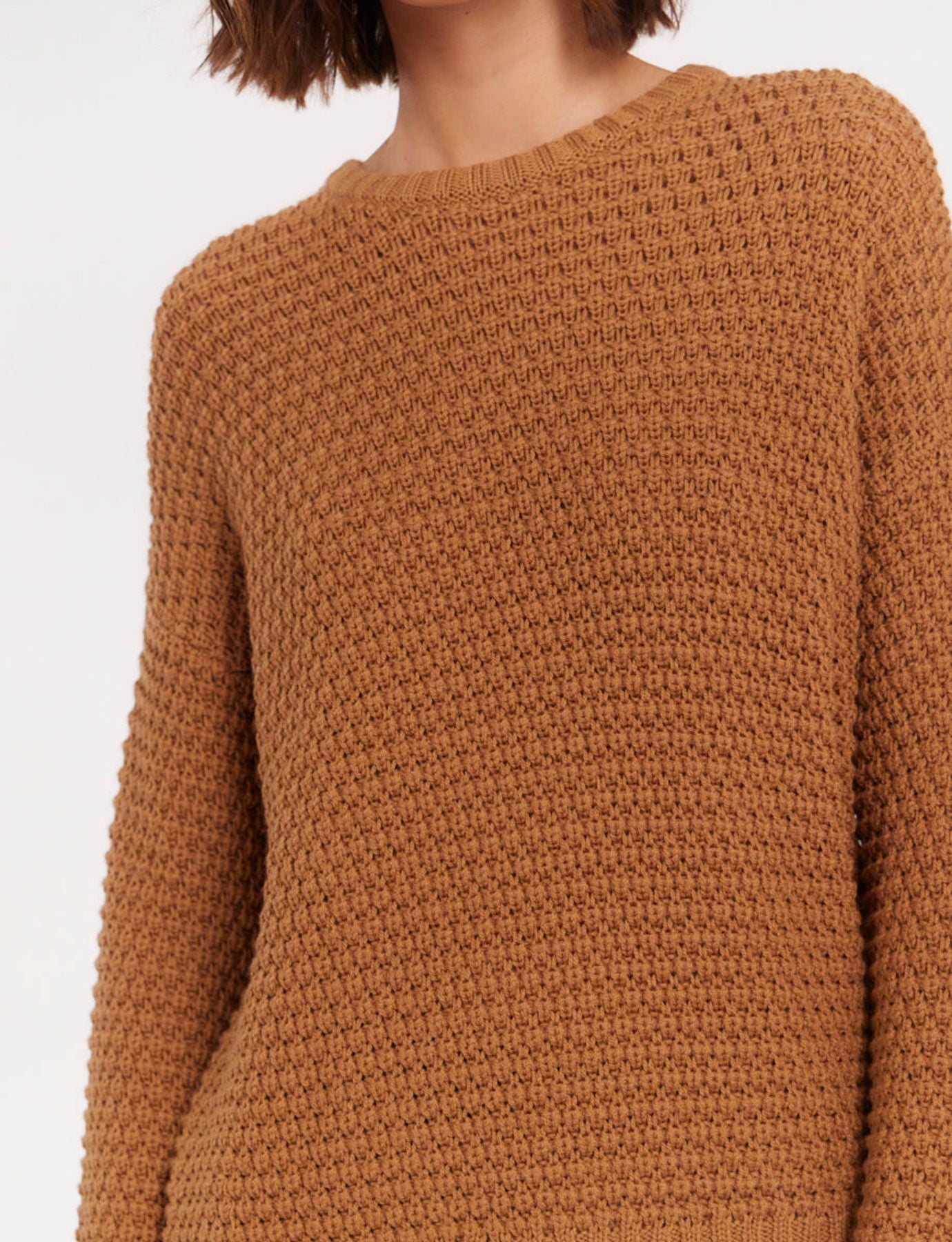 Silvia camel jersey