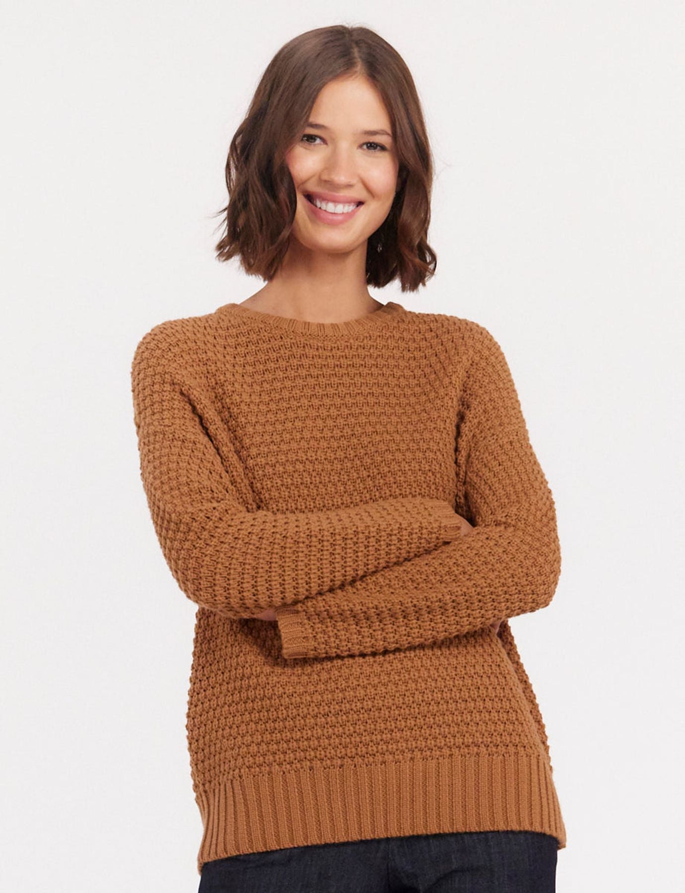 Silvia camel jersey