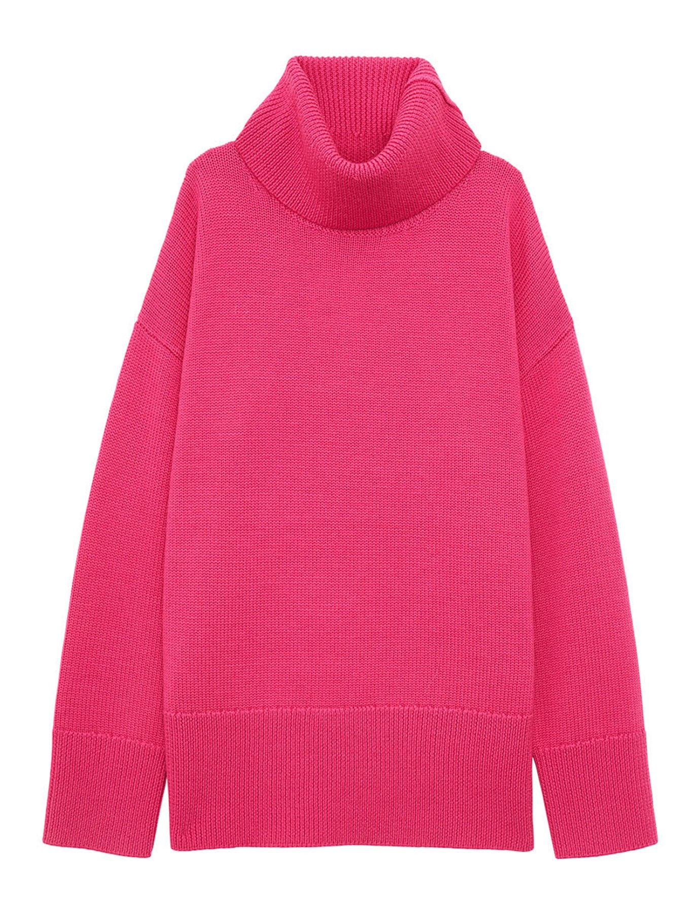 Jersey de lana rosa Stefania