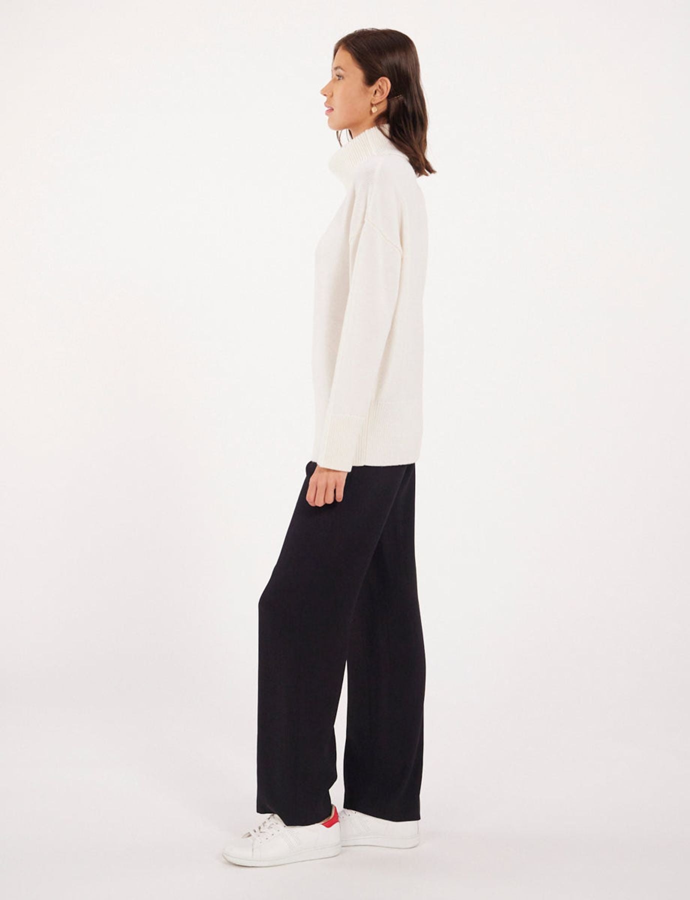 Maglia Stefania in lana ecrù