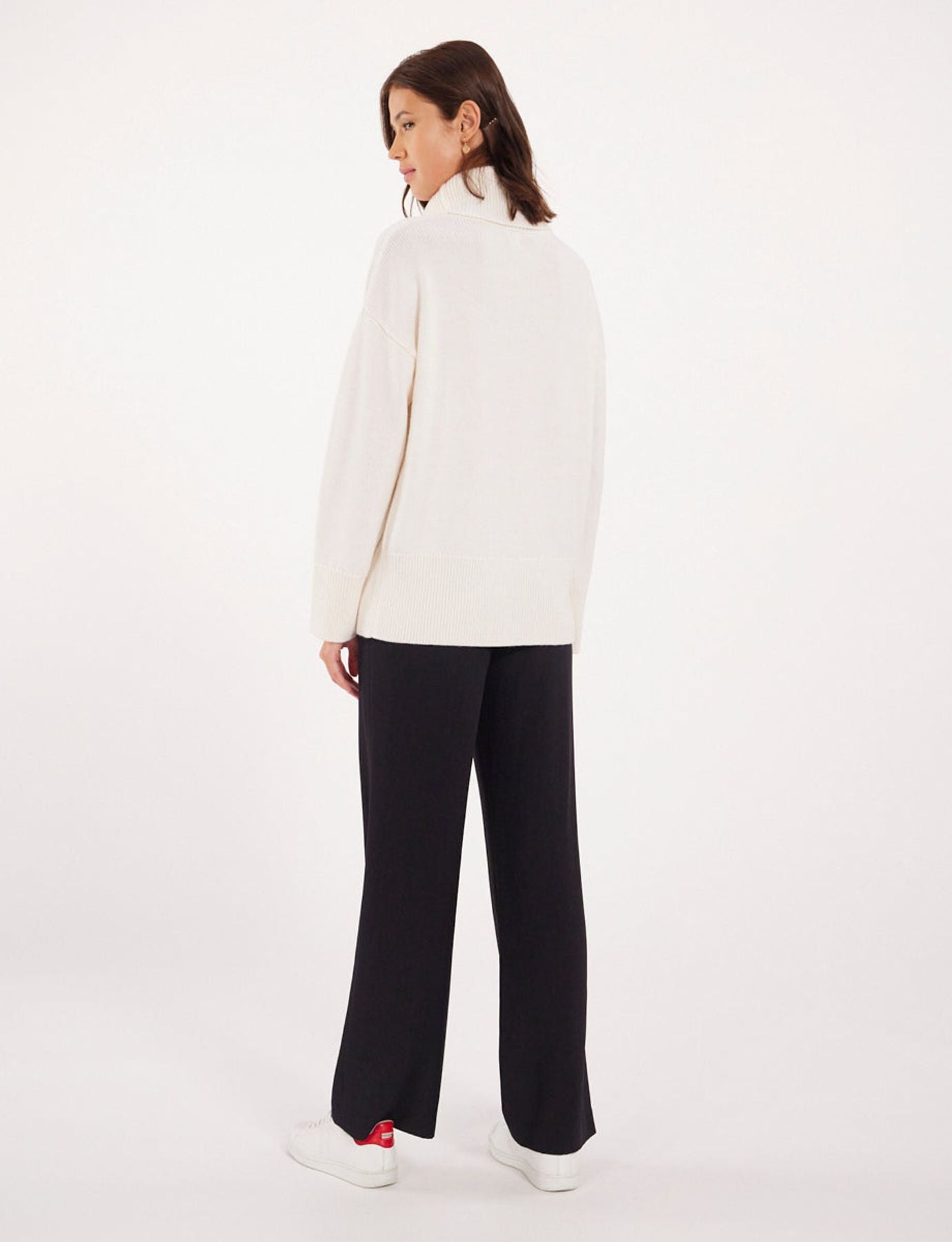 Maglia Stefania in lana ecrù