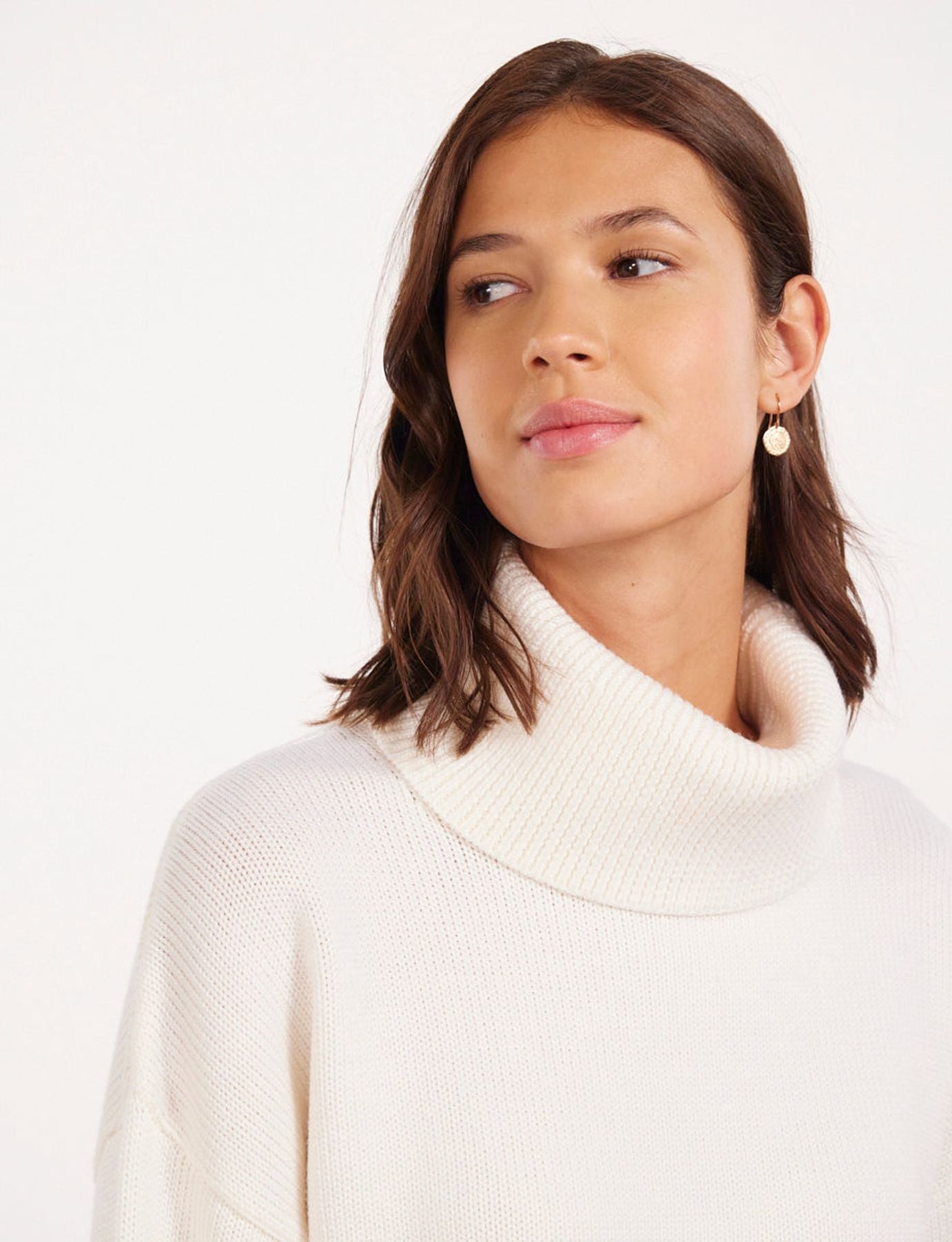 Maglia Stefania in lana ecrù