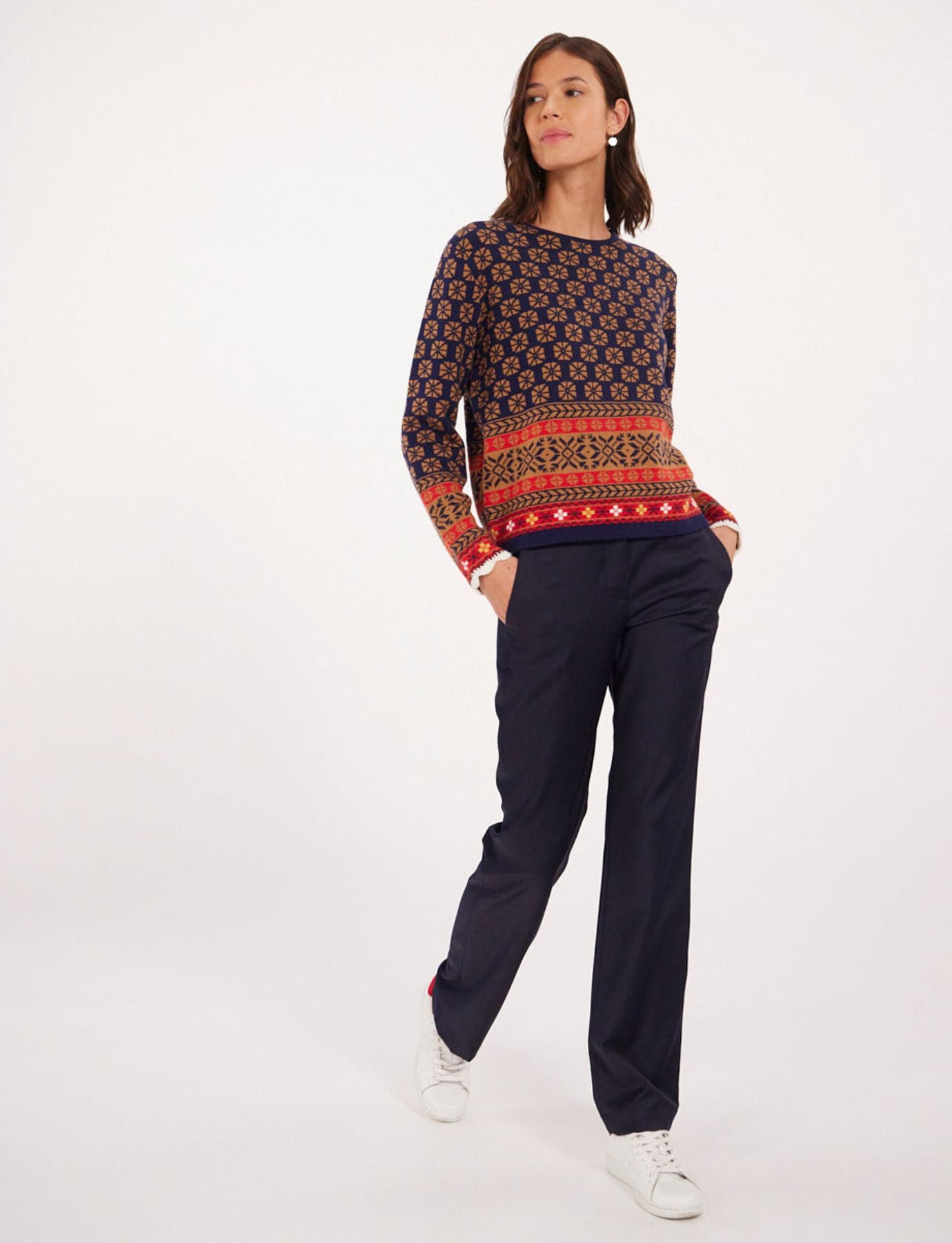 Folklo jacquard jersey