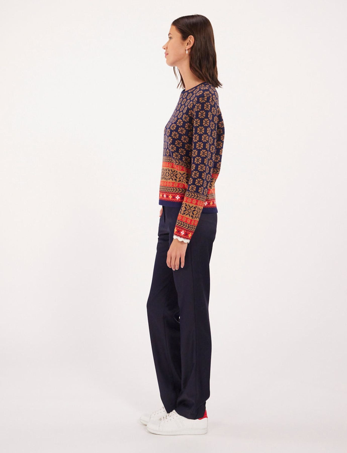 Folklo jacquard jersey