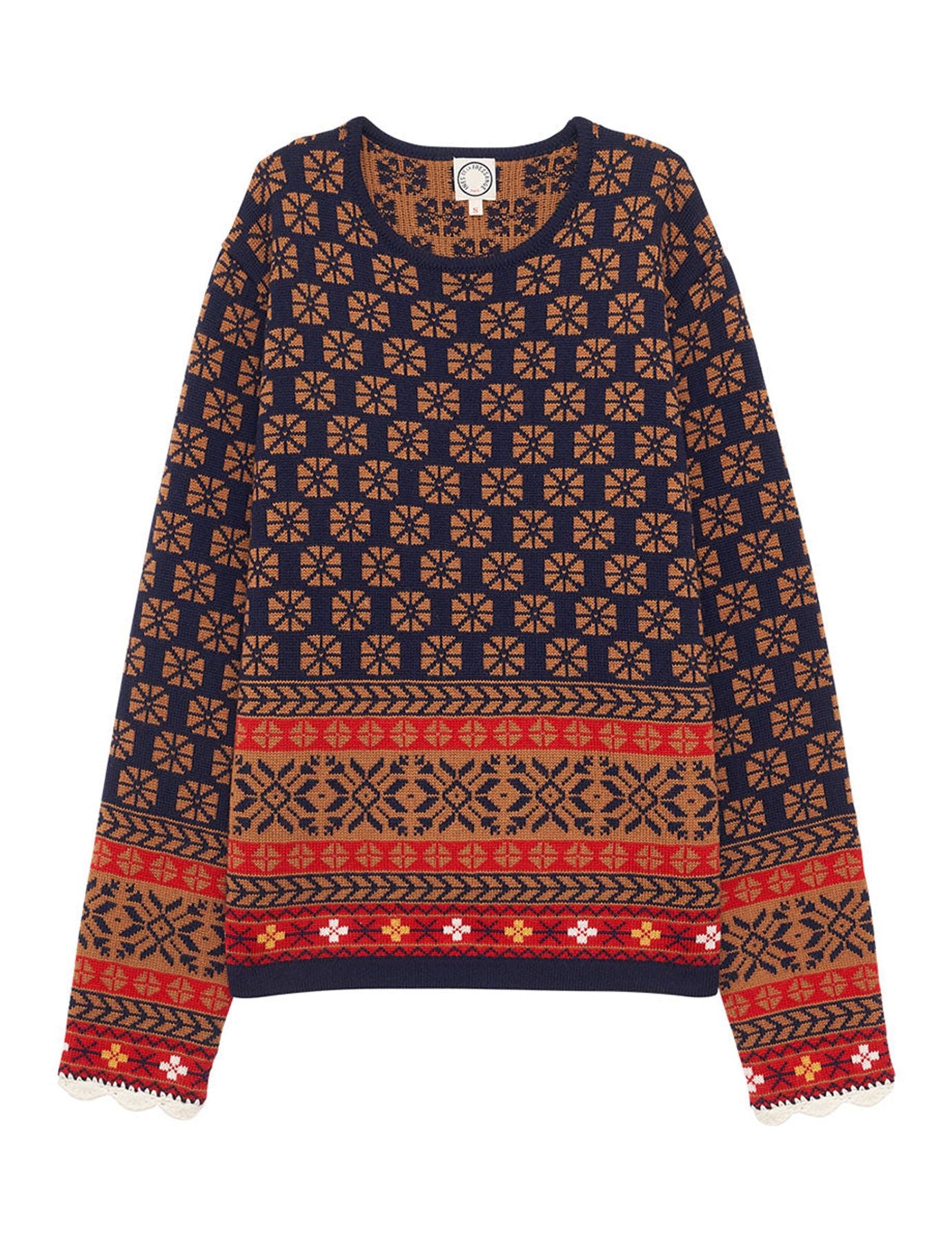 Folklo jacquard jersey