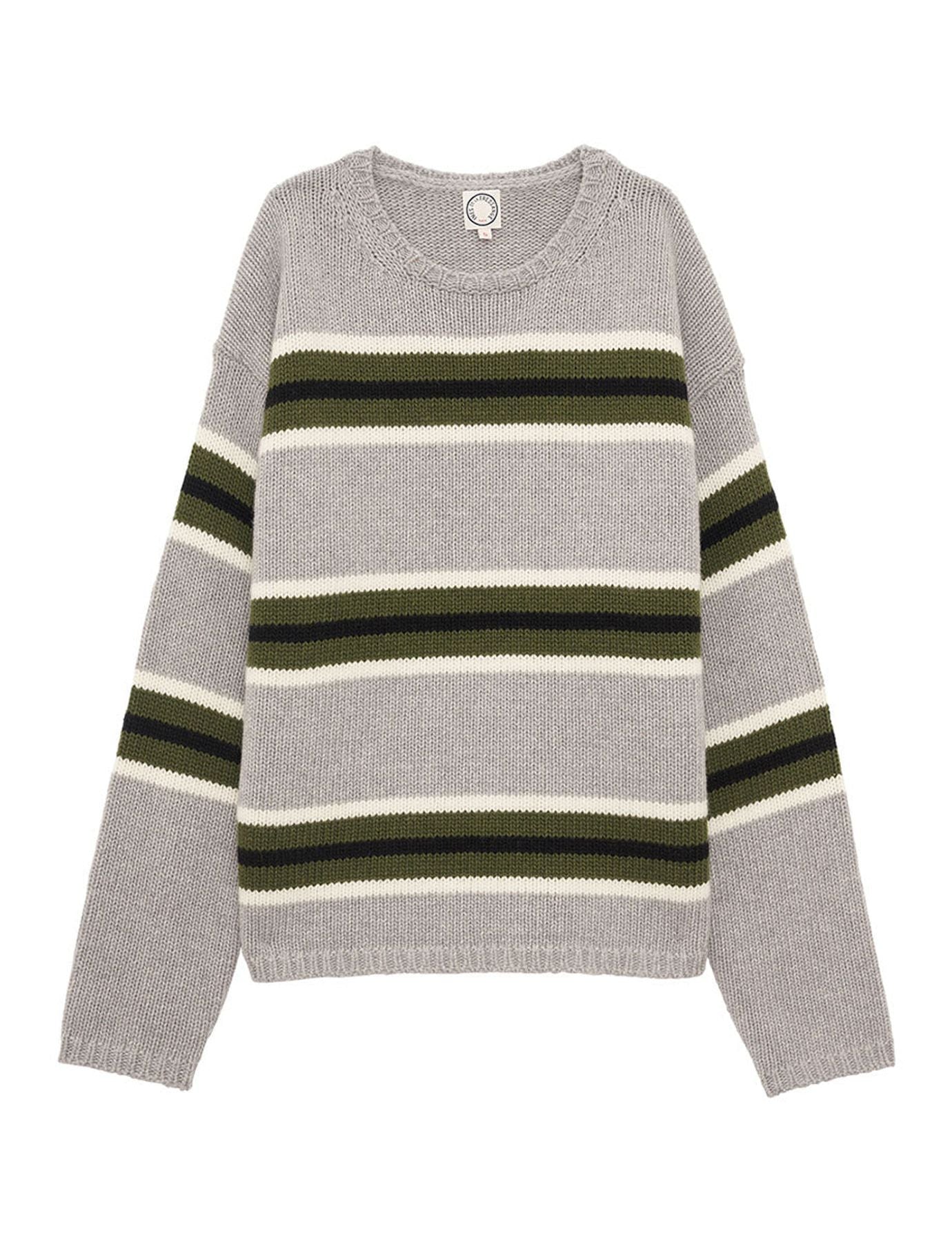 Elina lana jersey grey/green