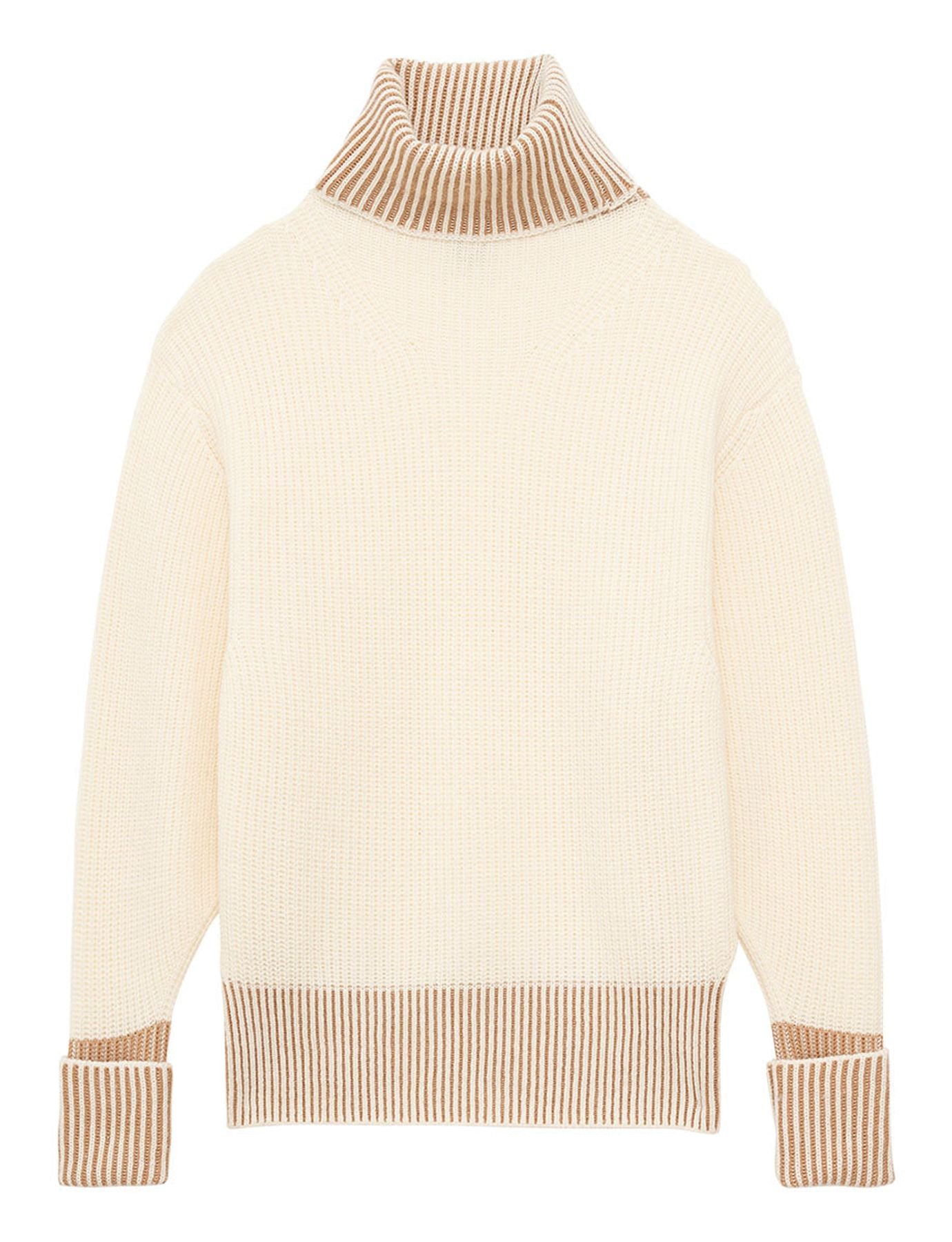 Esra - Maglia in lana ecru